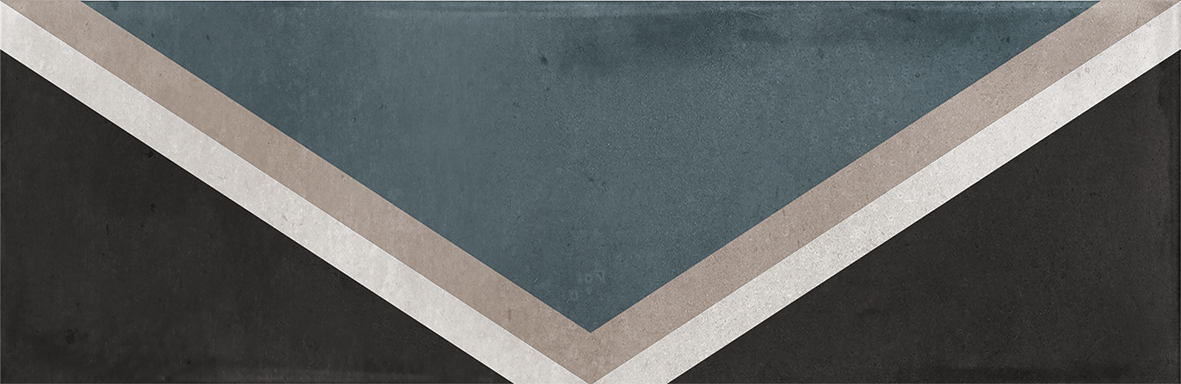 Wandfliese La Fabbrica SMALL Rhombus trend black 6,5x20