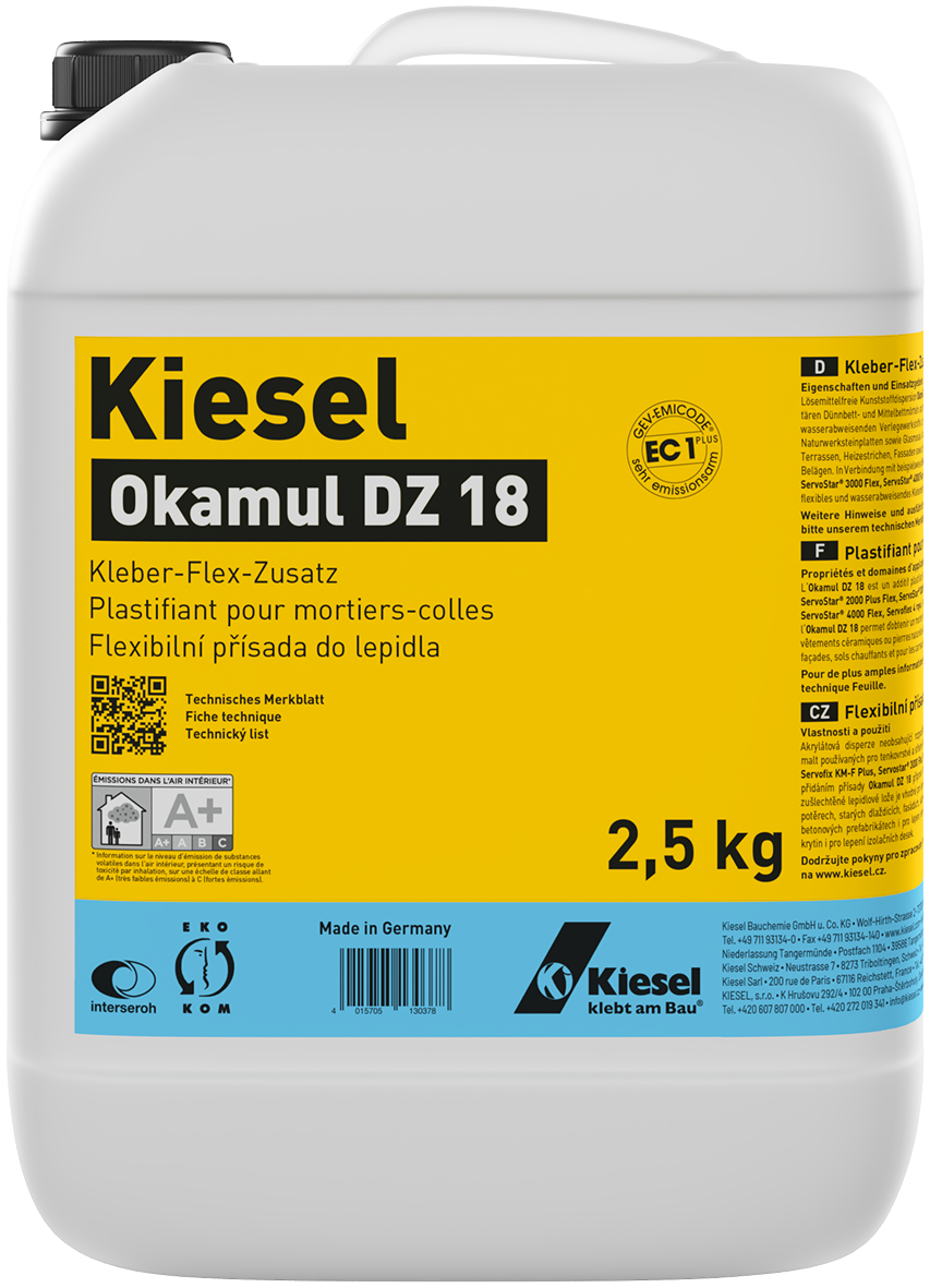 OKAMUL DZ 18 KART.4X2,5 KG KANISTER