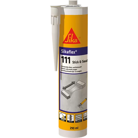 Sikaflex-111 Stick & Seal schwarz 290ML