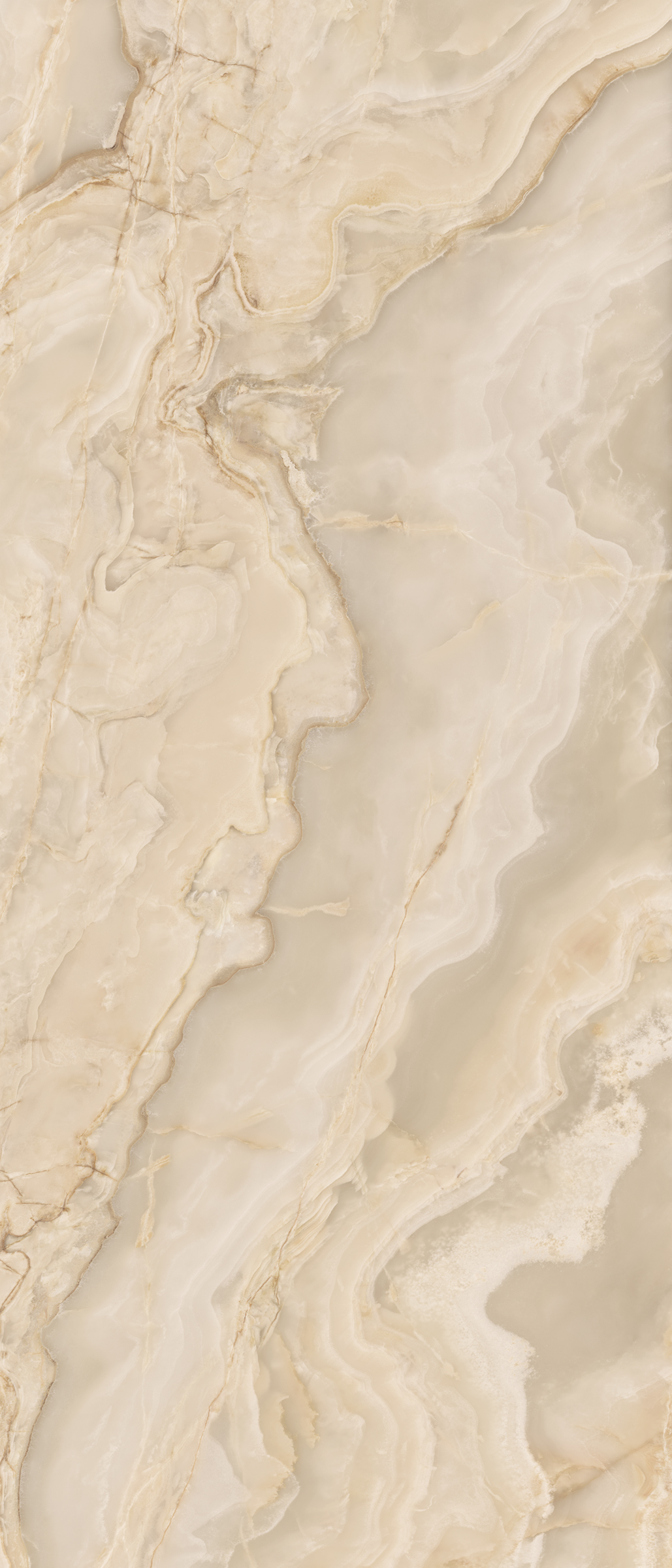 Wandfliese La Fabbrica ONICE IRIDE ambra 120x280