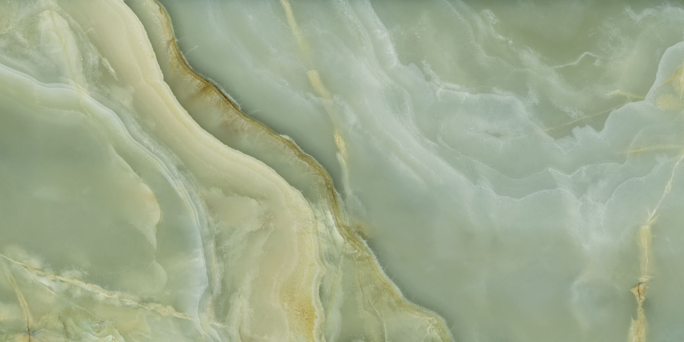 Bodenfliese La Fabbrica ONICE IRIDE giada 60x120