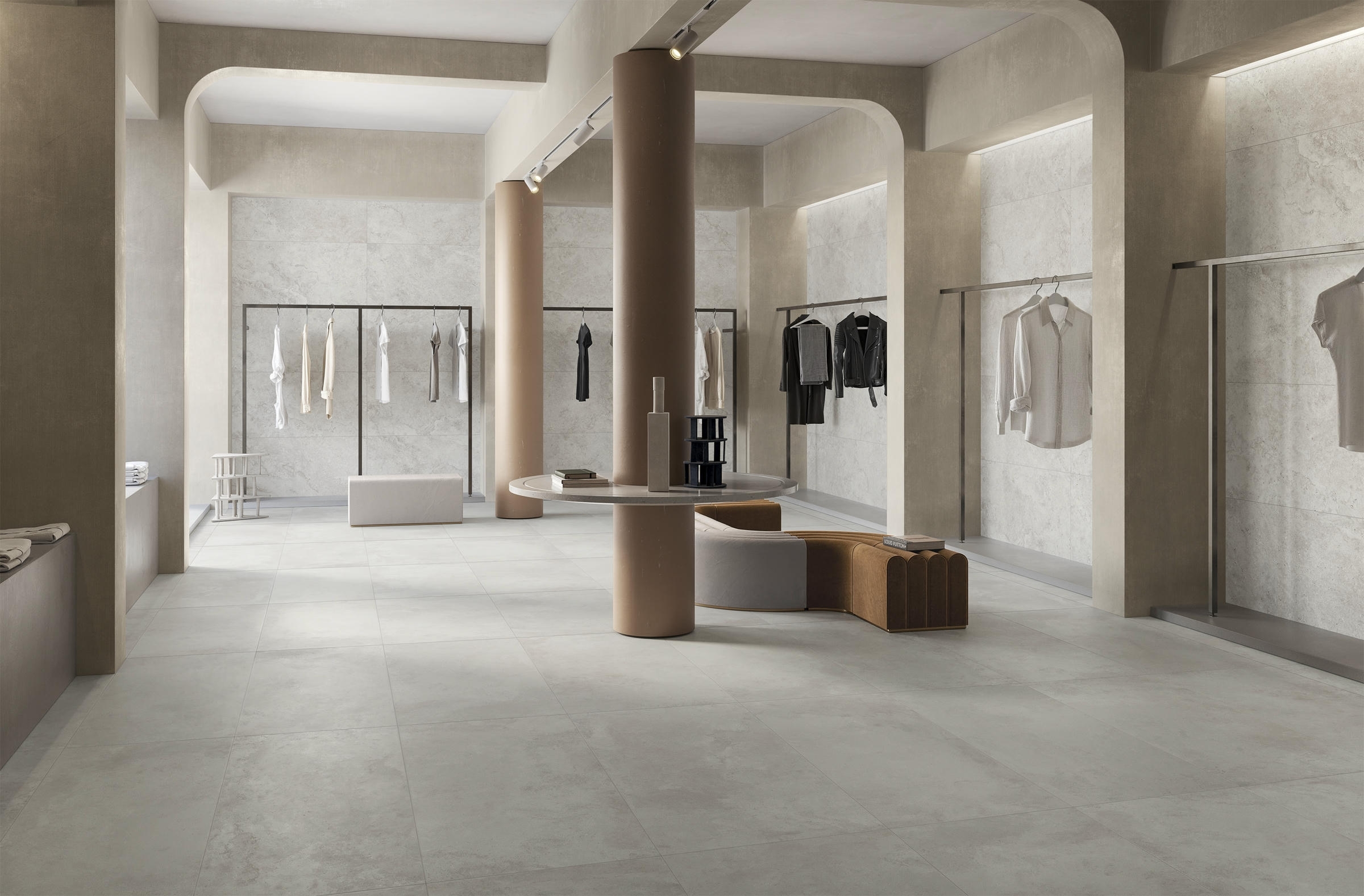 Bodenfliese Sintesi FRAMEWORK STONE white 60x120