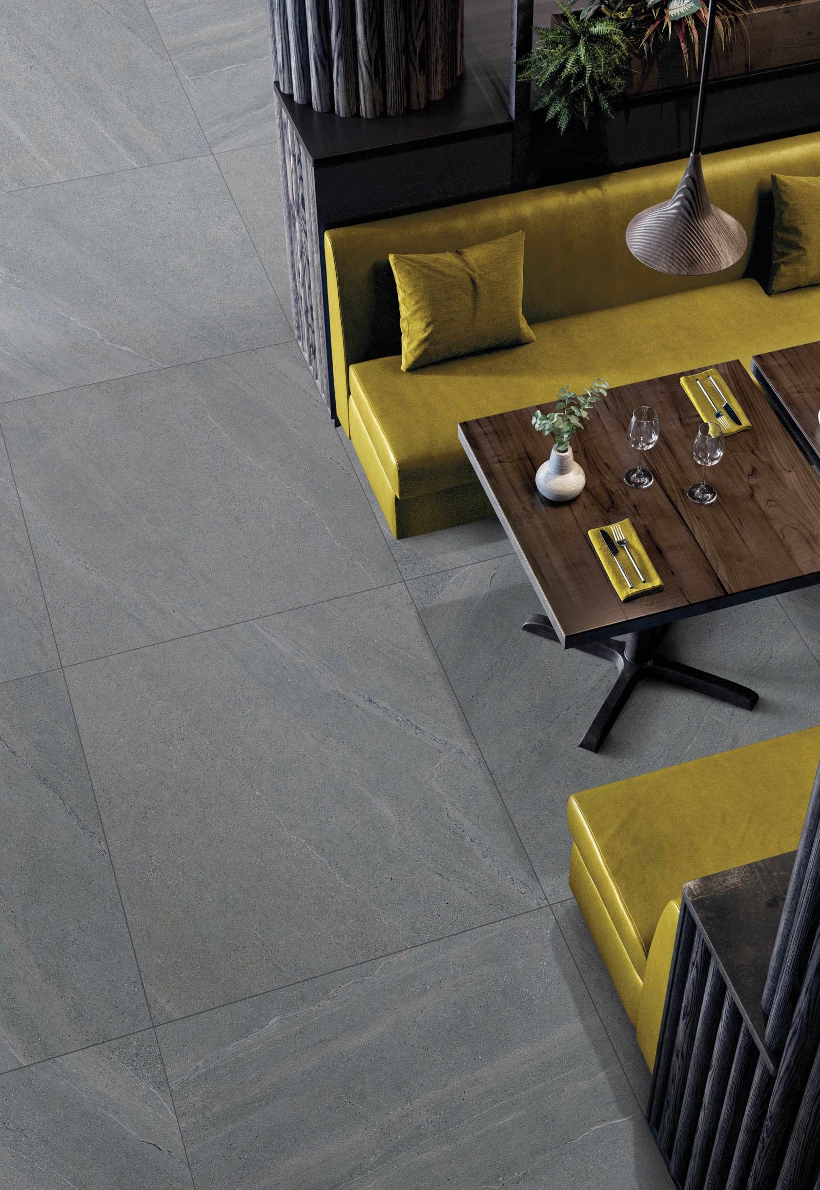 Bodenfliese Flaviker ROCKIN grey 120x120