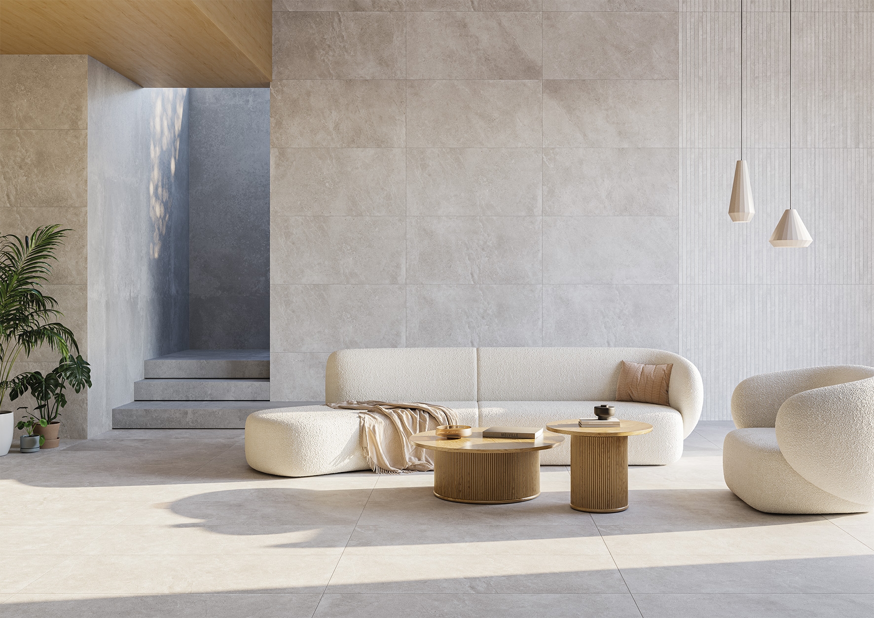 Wandfliese BellaVita LUNE grey 60x120