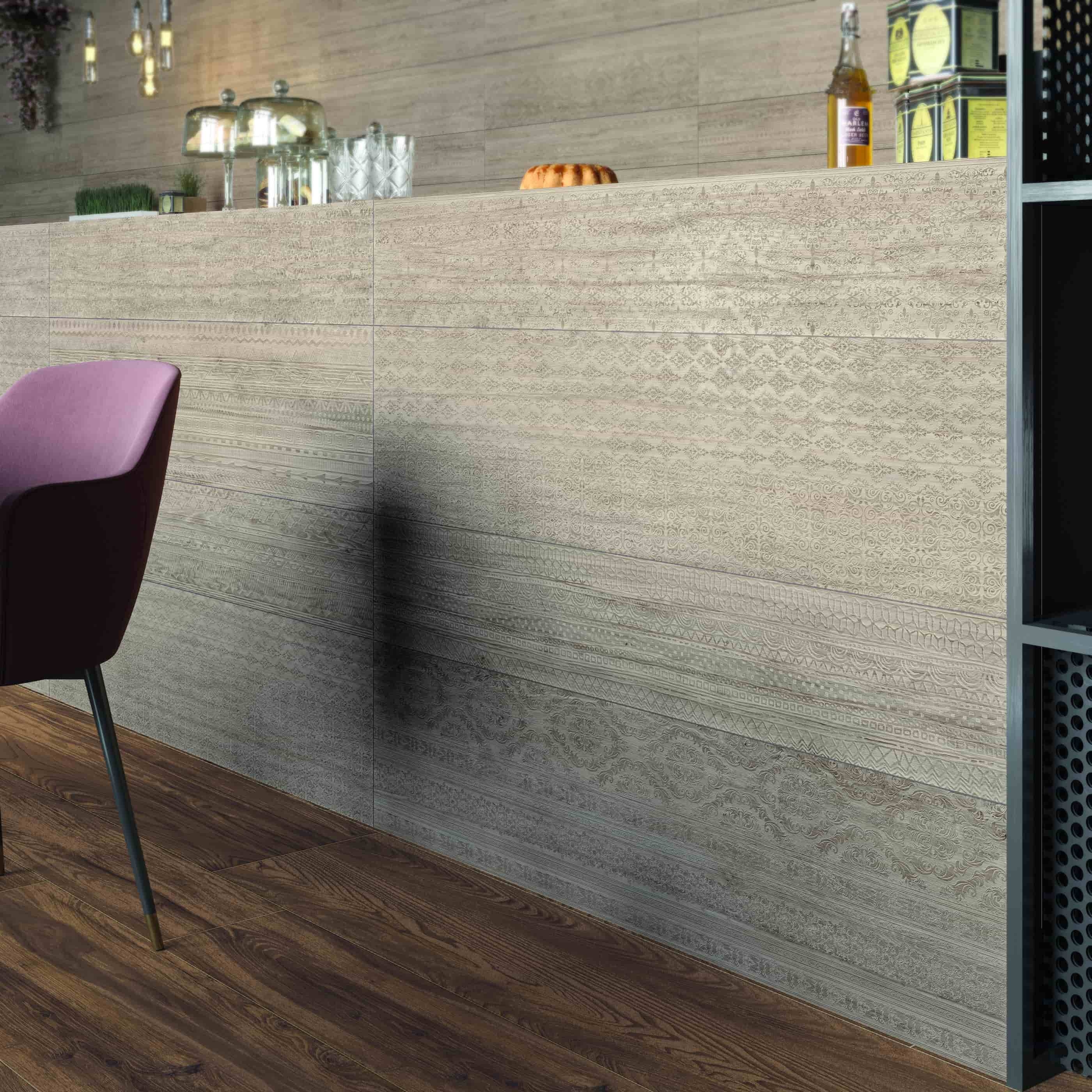 Bodenfliese Castelvetro RUSTIC nut 30x120