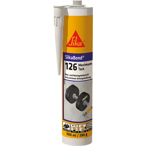 SikaBond-126 Maximum Tack schwarz 300ml