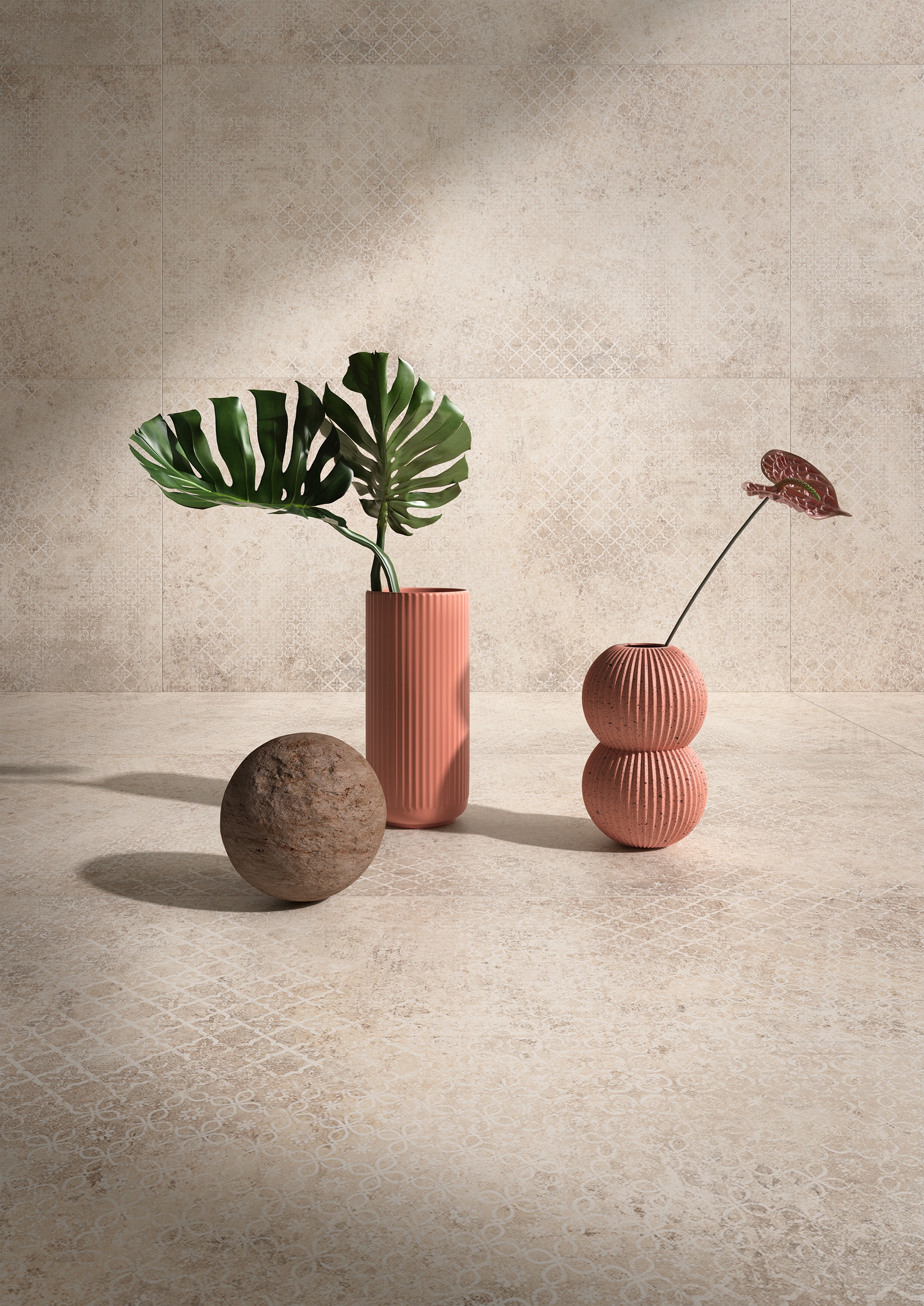 Bodenfliese Sintesi PAINT beige 60x120