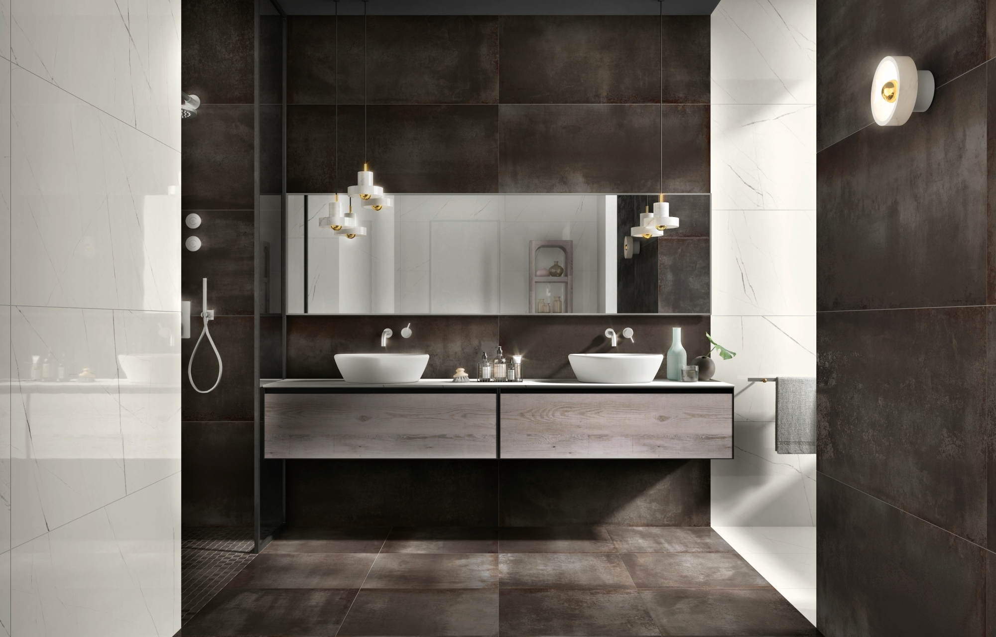 Bodenfliese Polis IT'S DIFFERENT Black Mirror 30x60