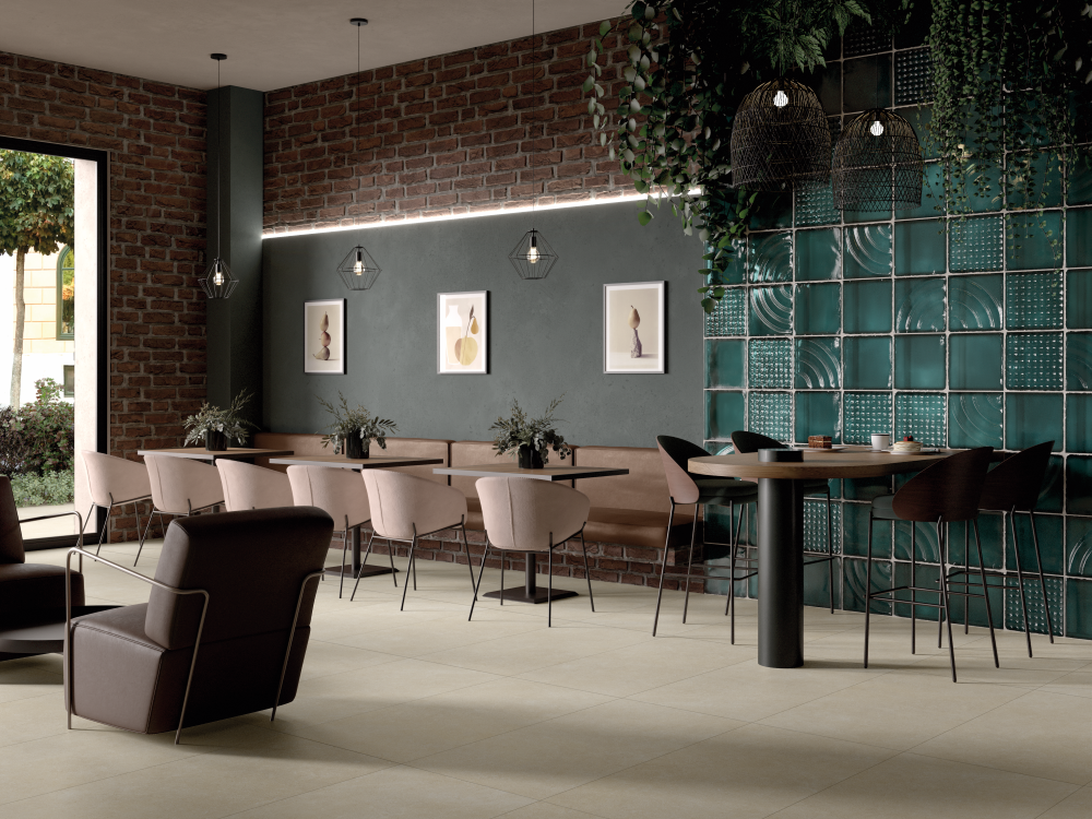 Bodenfliese Kersano BLOK white 60x60