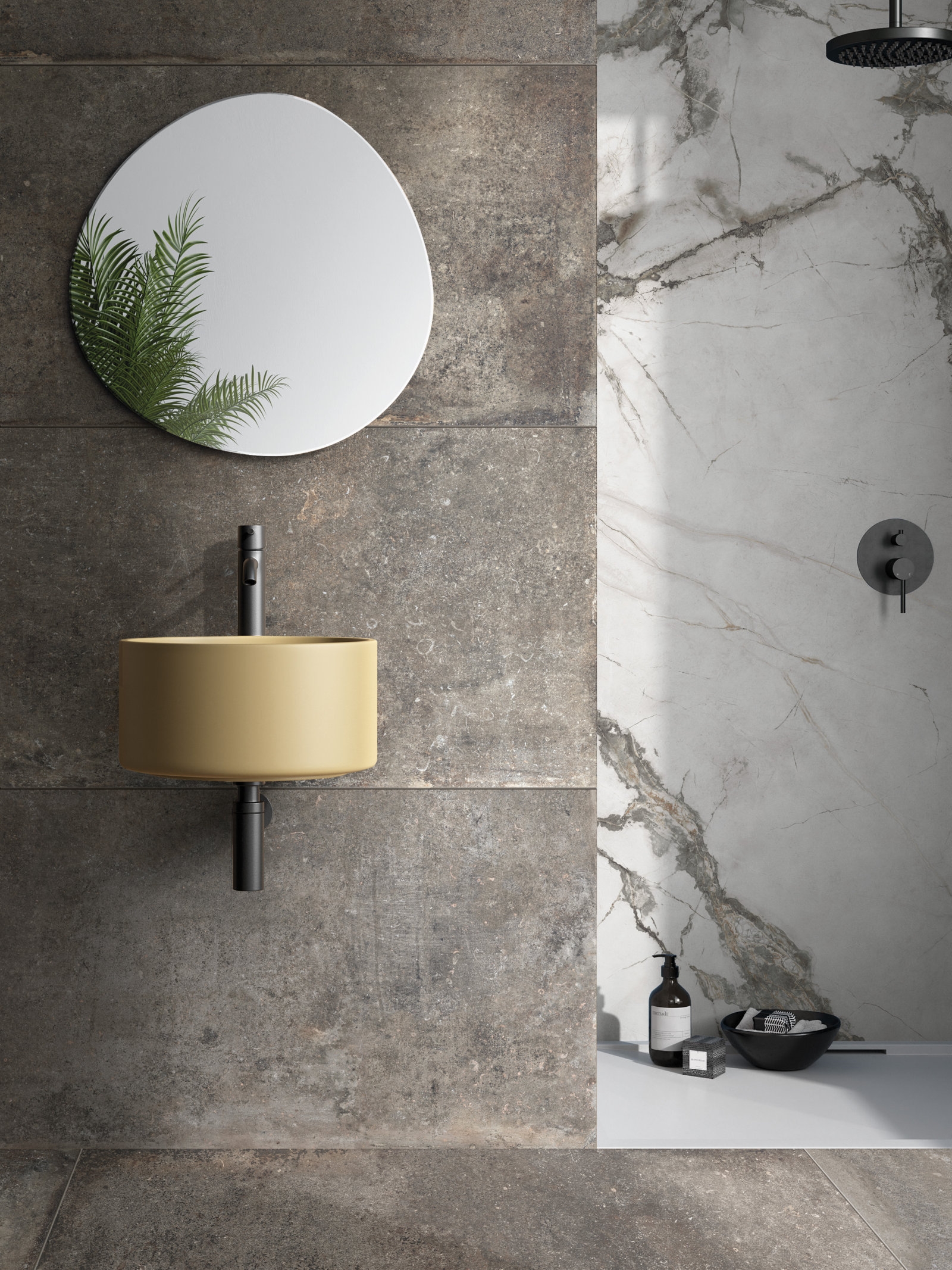 Bodenfliese Flaviker RE_TOUR mud 60x120