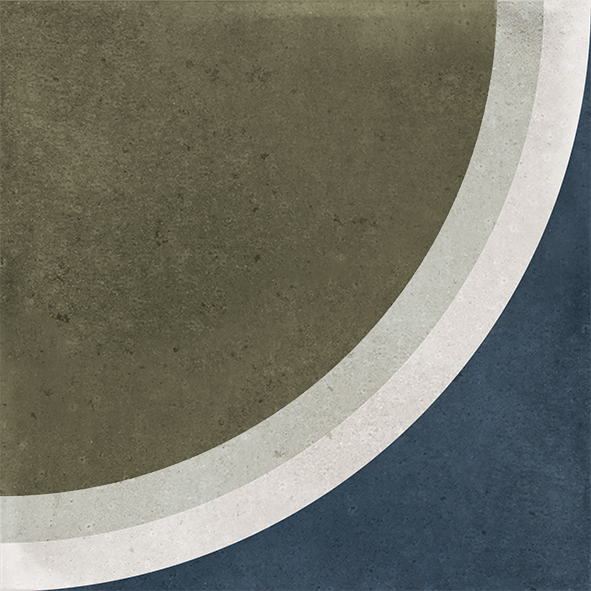 Wandfliese La Fabbrica SMALL Arco navy 10x10