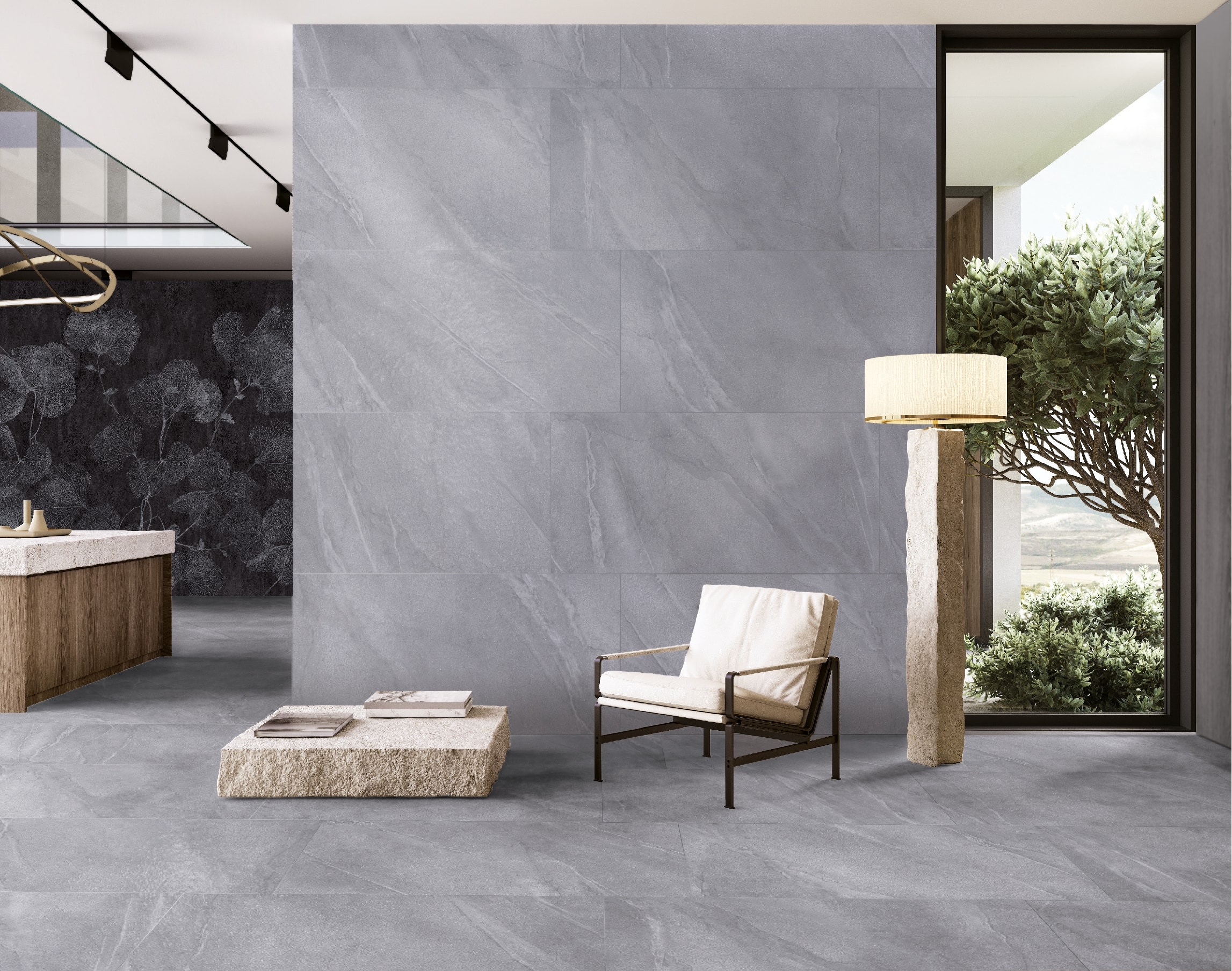 Bodenfliese Kersano ATMOS Iron 60x120