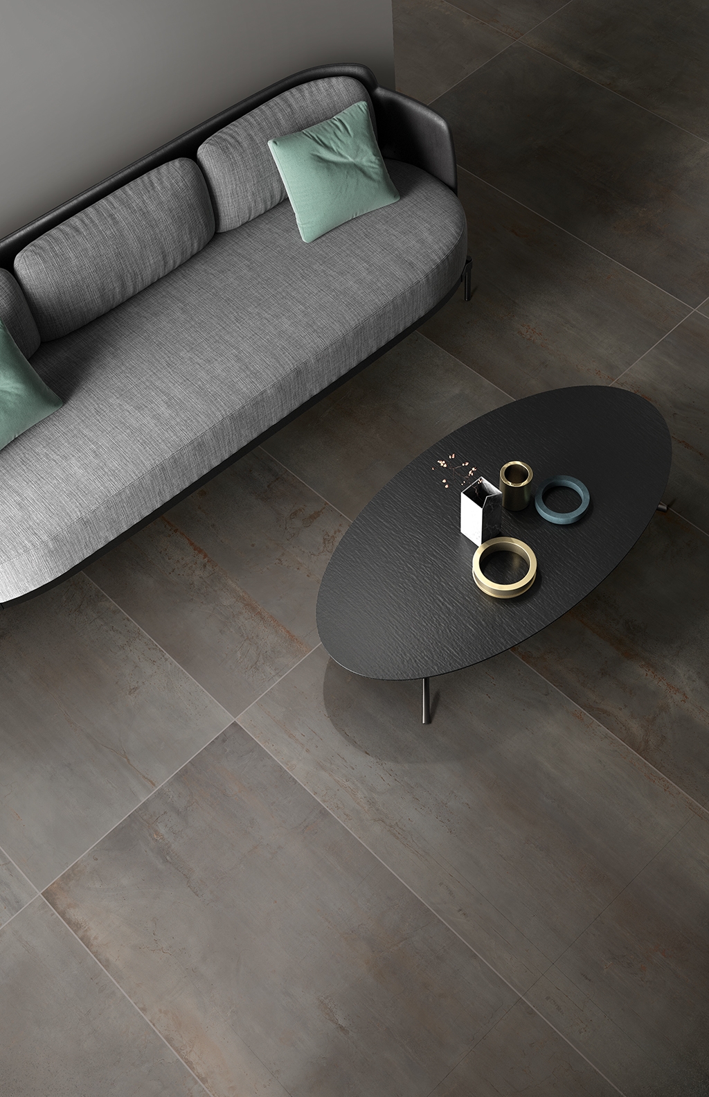 Bodenfliese Flaviker REBEL lead 60x120