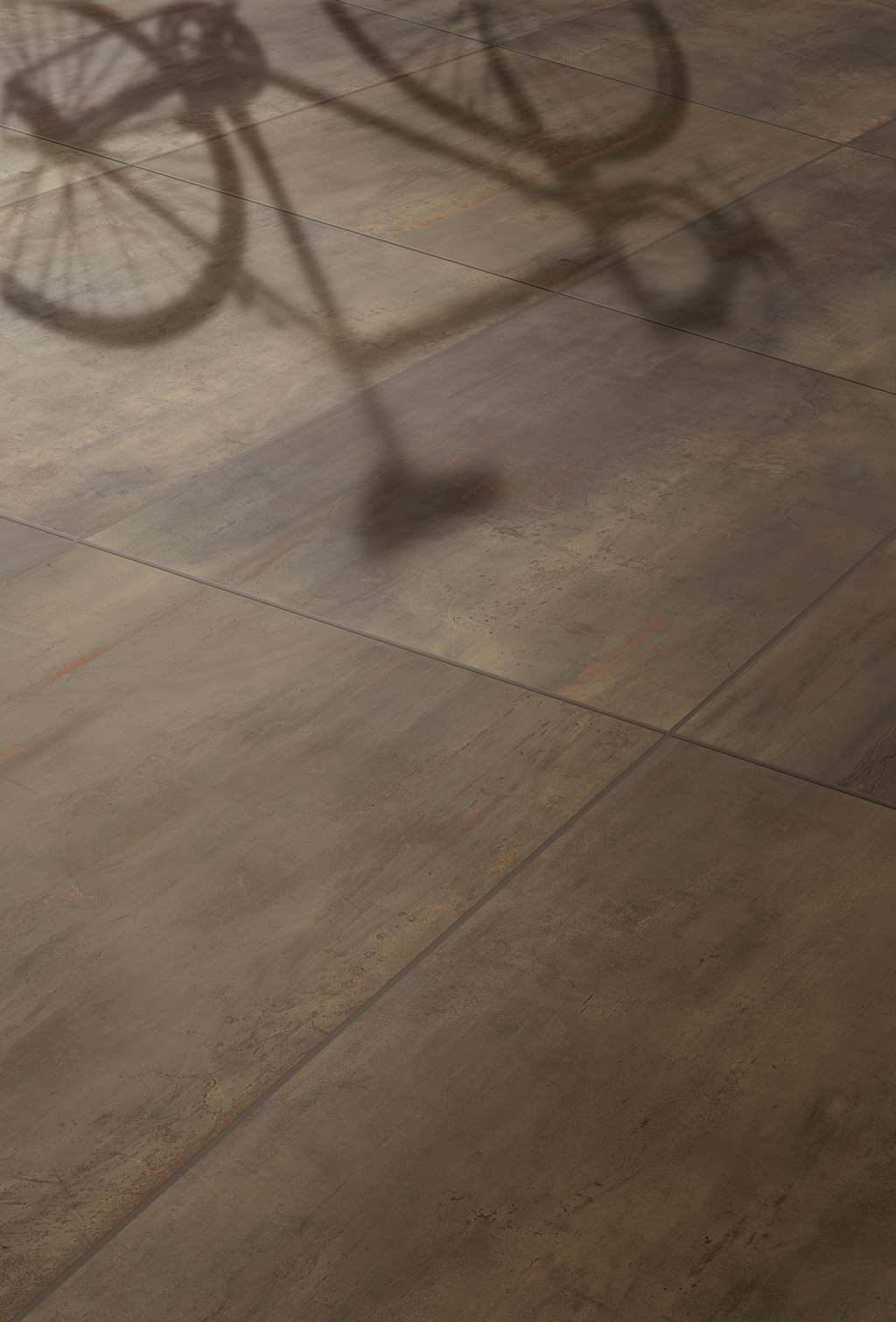 Bodenfliese Flaviker REBEL bronze 120x120