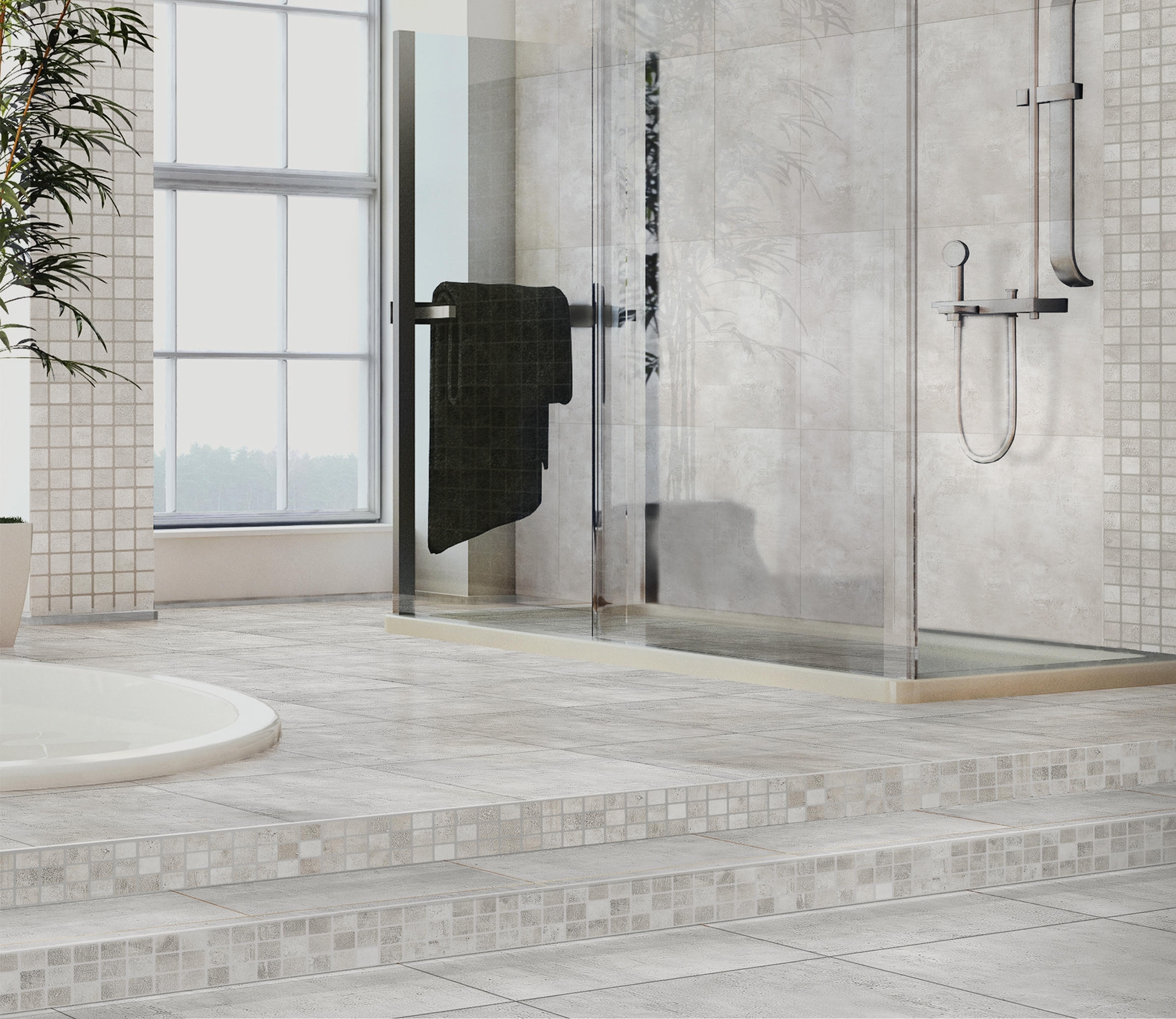 Mosaik KERSANO MONTANA bianco 30x30