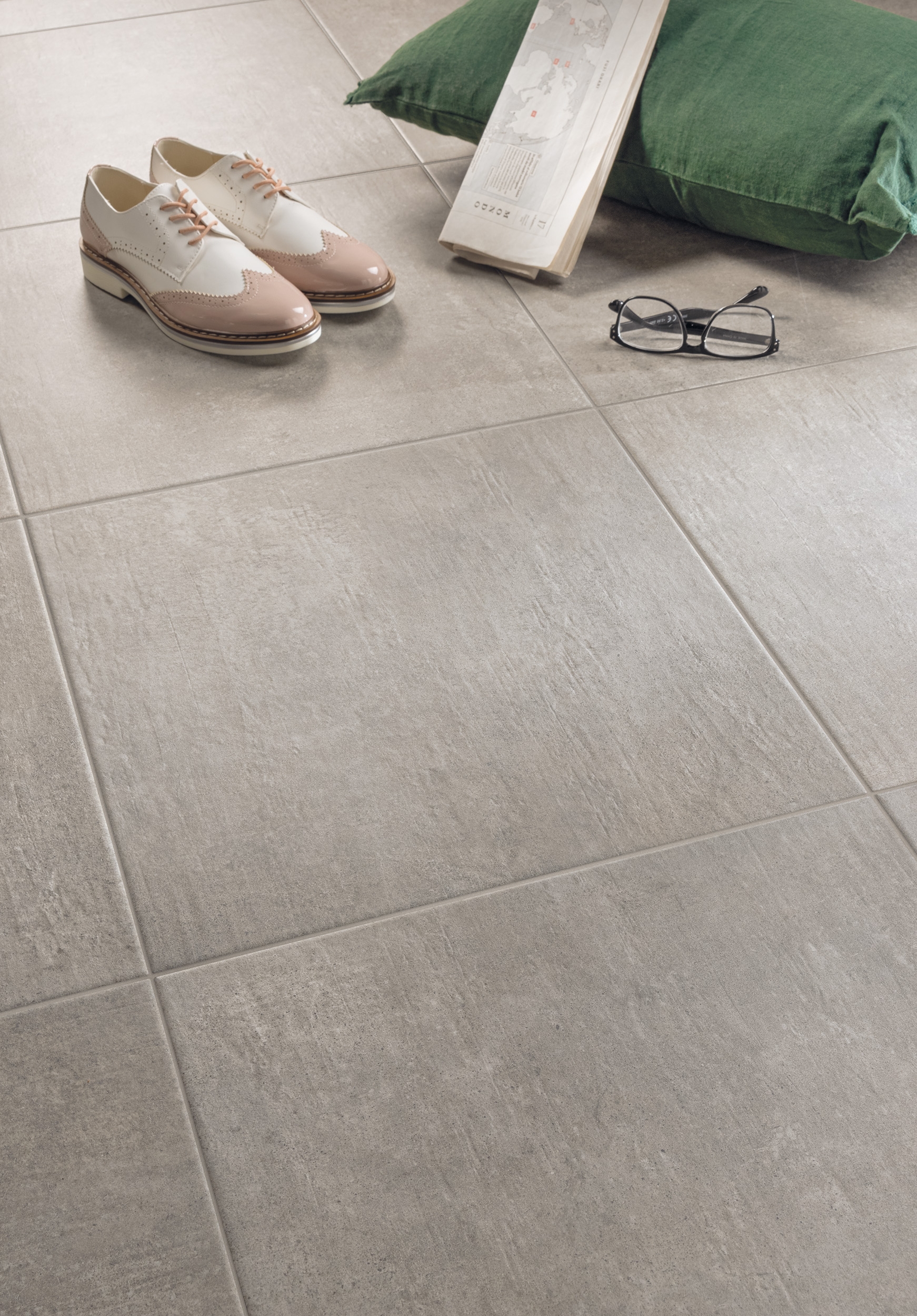 Bodenfliese Sintesi EVOQUE greige 45x45