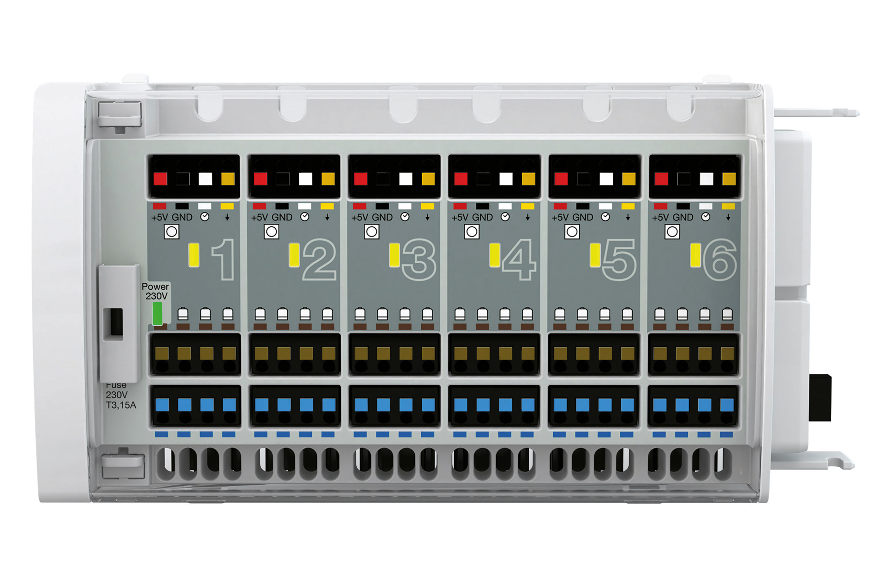 BEKOTEC-THERM-EAR6 Raumsensor Anschluss-Modul