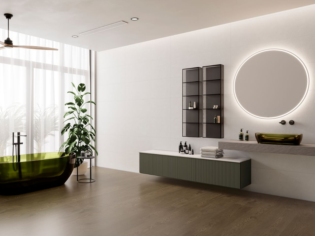 Wandfliese BellaVita ABSOLUTE blanco 40x120