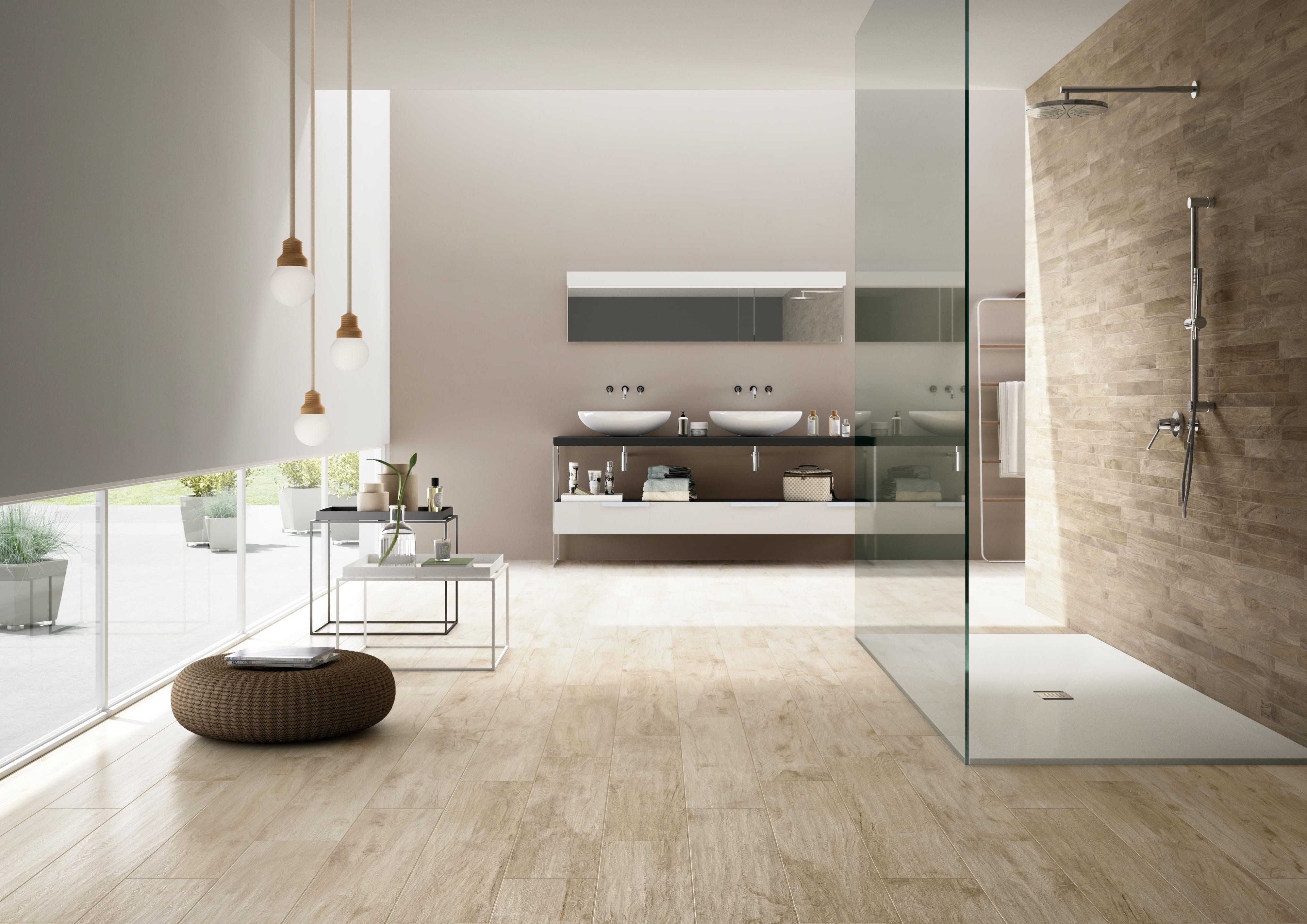 Bodenfliese Castelvetro WOODLAND Almonds 20x80