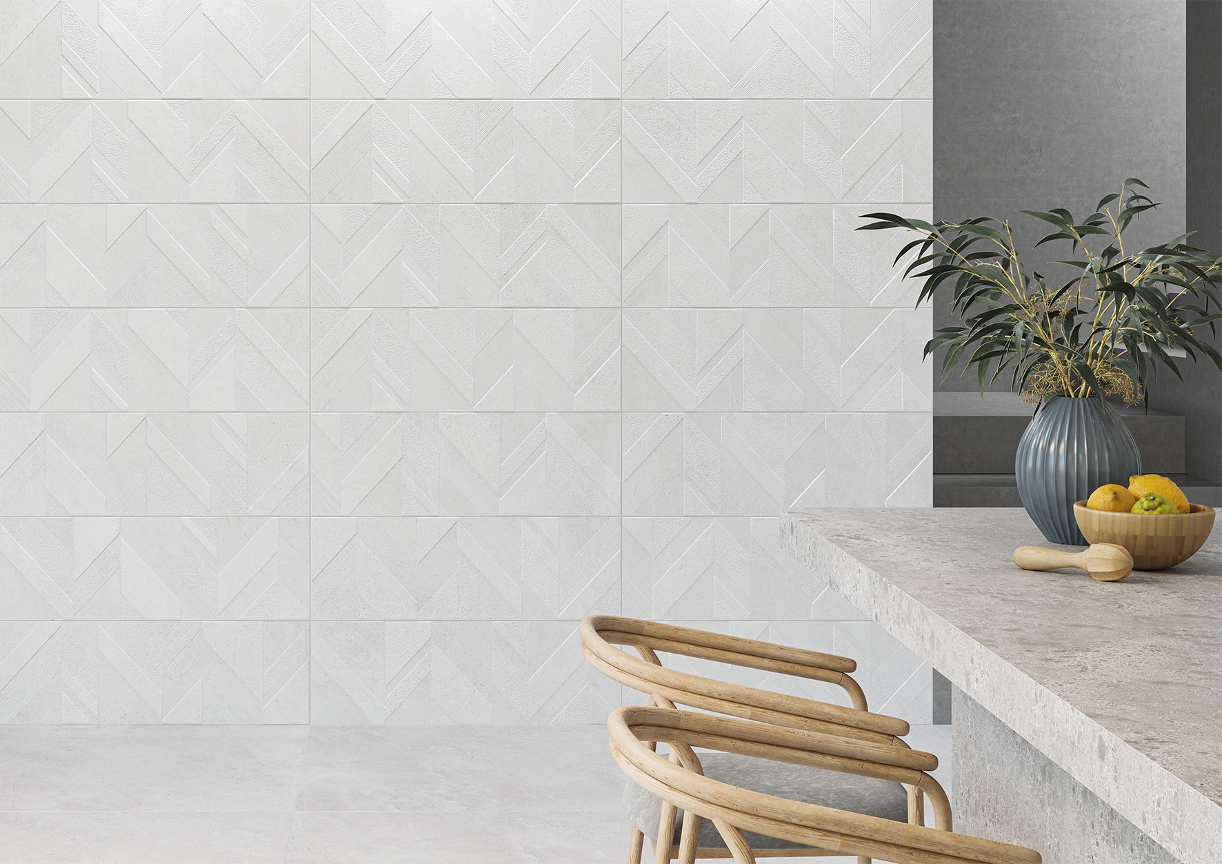 Wandfliese BellaVita LUNE ice 30x90