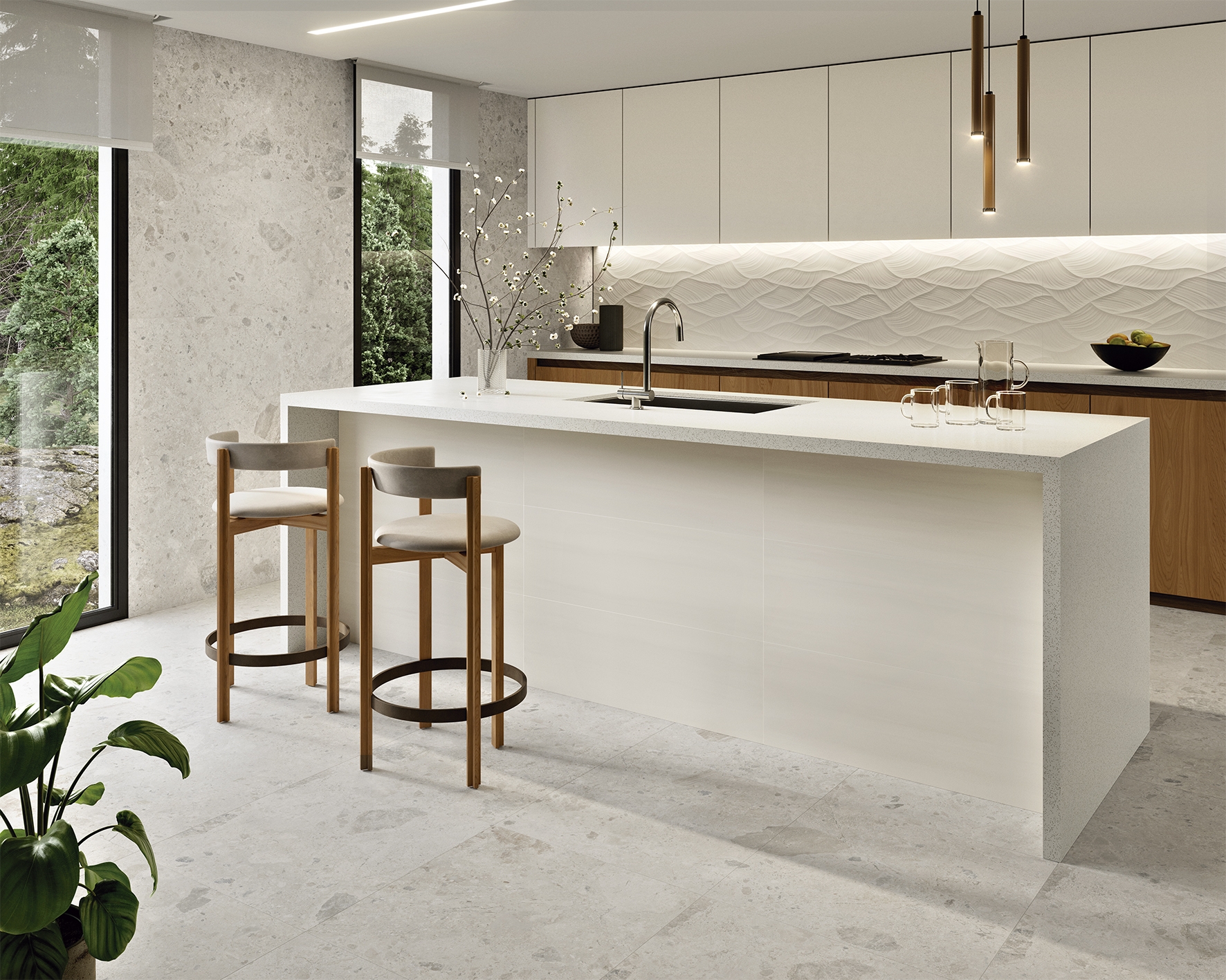 Wandfliese BellaVita BIOMIM natural 30x90