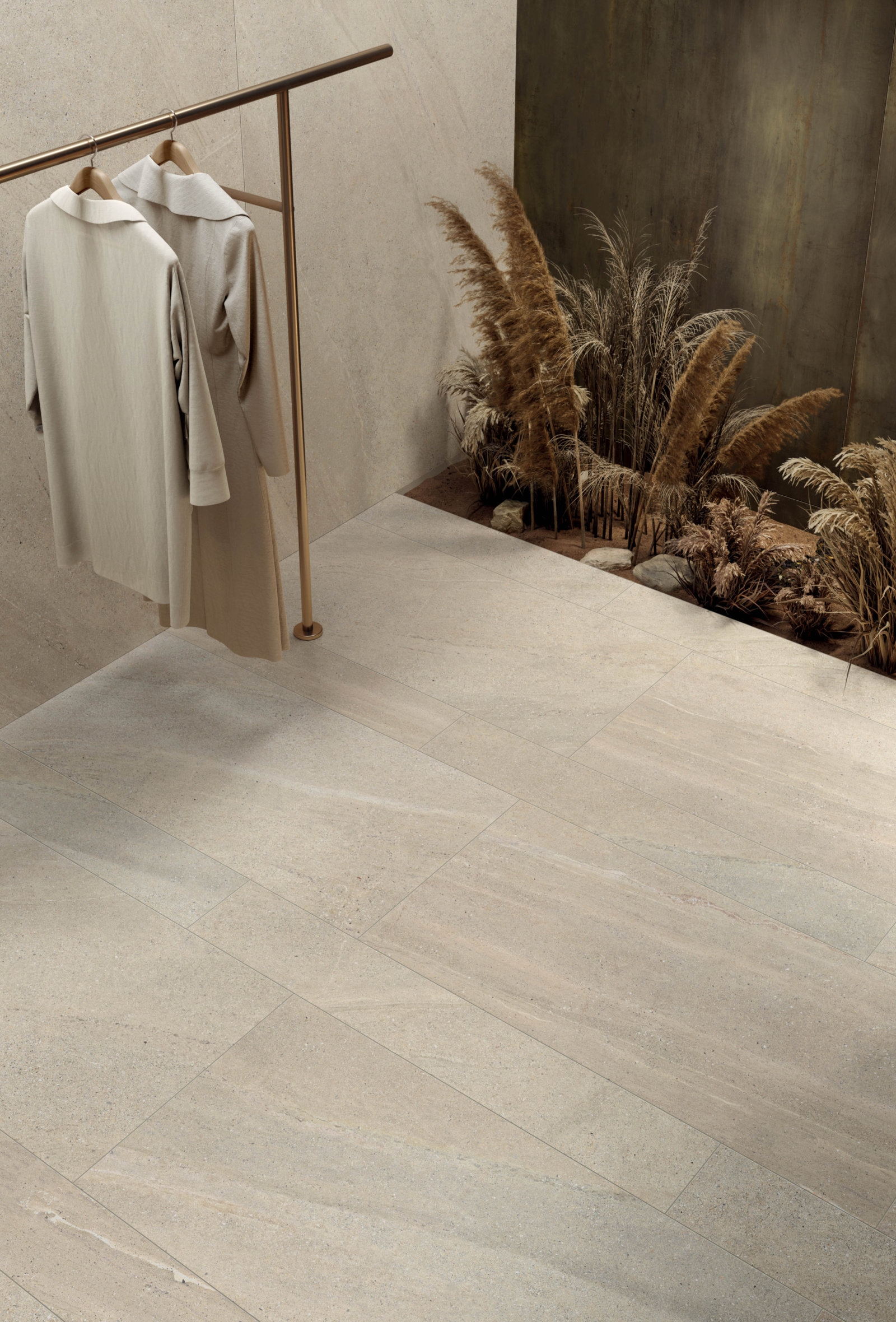 Bodenfliese Flaviker ROCKIN desert 120x280