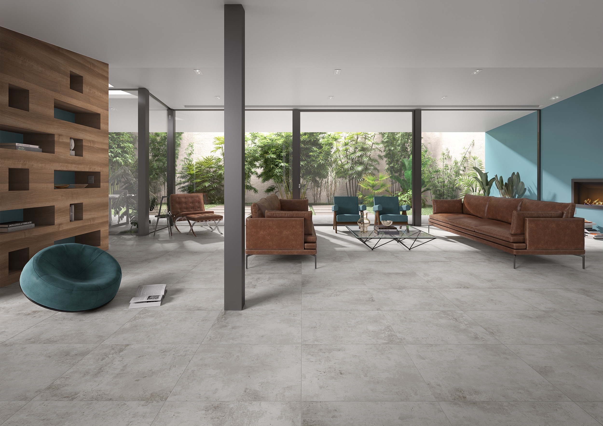 Bodenfliese Sintesi PAINT white 60x60