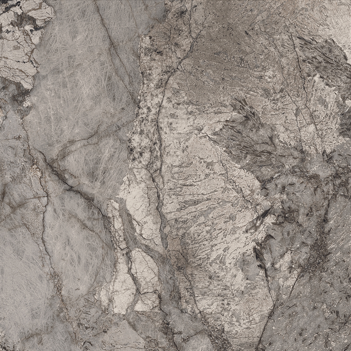 Bodenfliese La Fabbrica GEMSTONE Grey 60 x 60