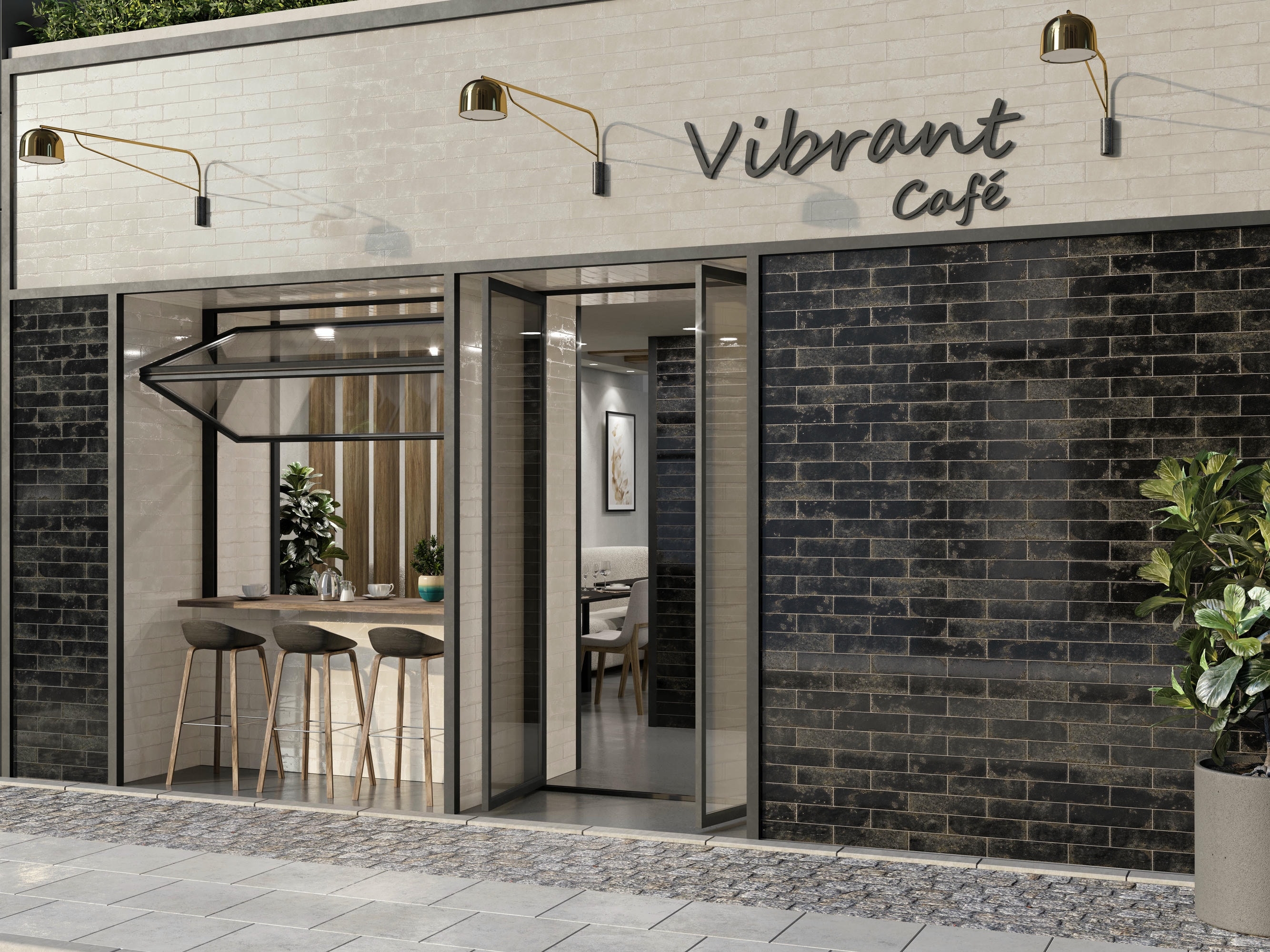 Wandfliese BellaVita VIBRANT white 7 x 28