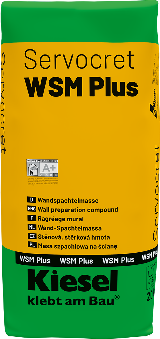SERVOCRET WSM+ Wandspachtelmasse 20 KG