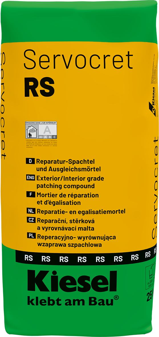 SERVOCRET RS Reparaturspachtel 25 KG