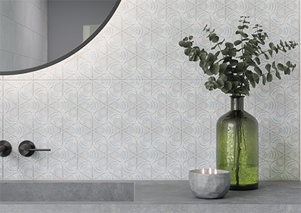 Wandfliese BellaVita LUNE ice 30x90