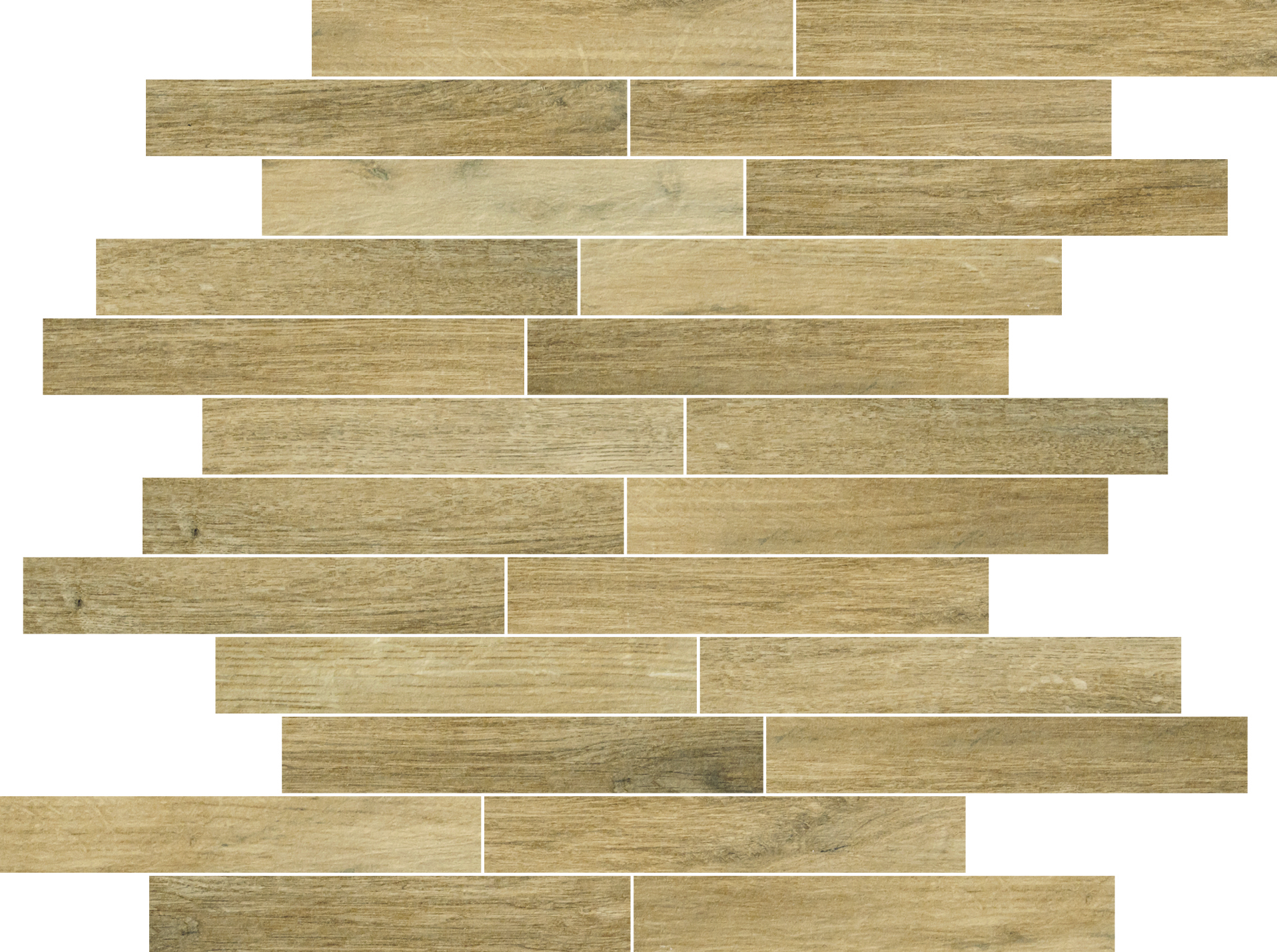 Mosaik Castelvetro AEQUA Stick silva 30x30