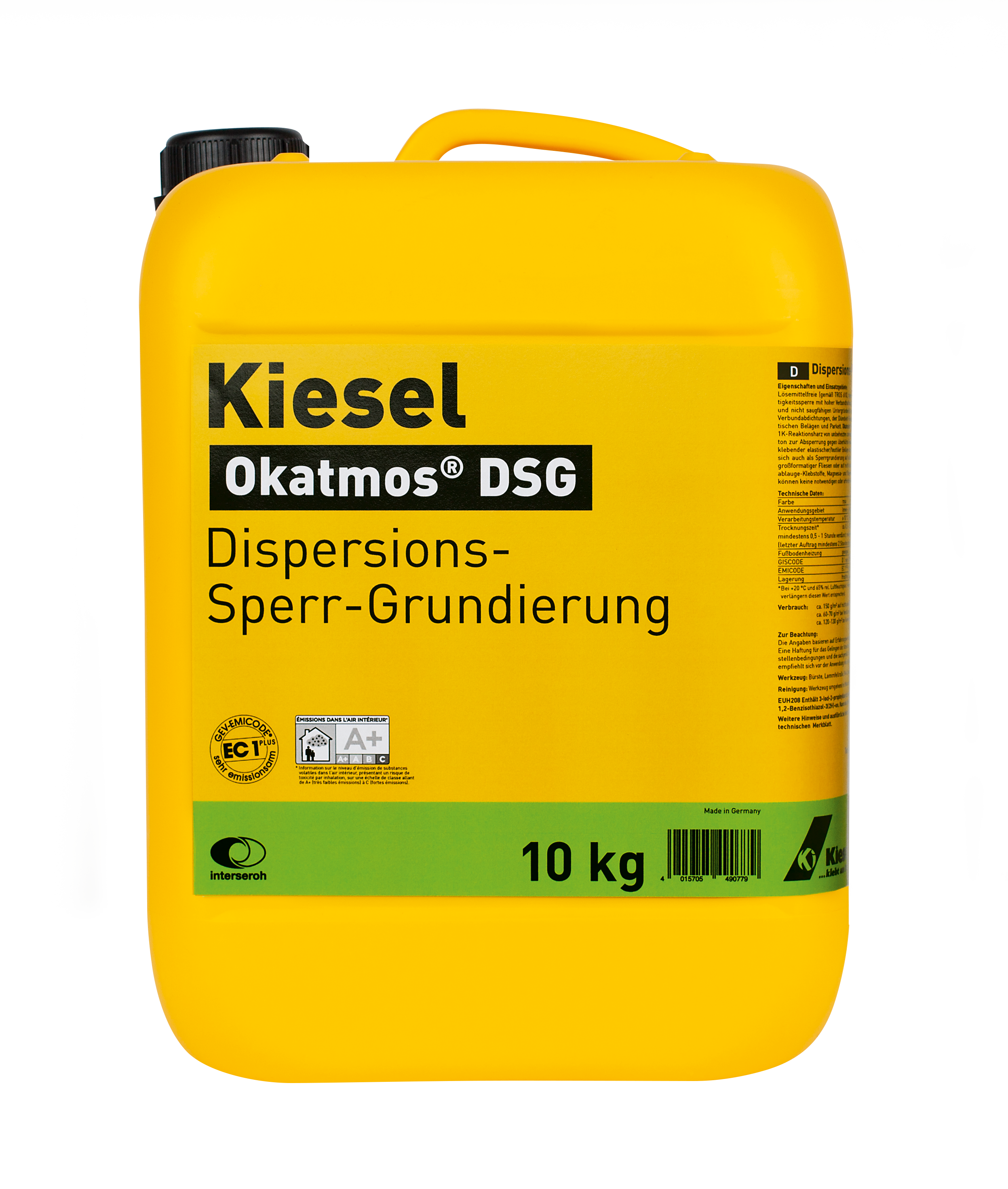 OKATMOS DSG DISP.-SPERR-GRUND. 10 KG