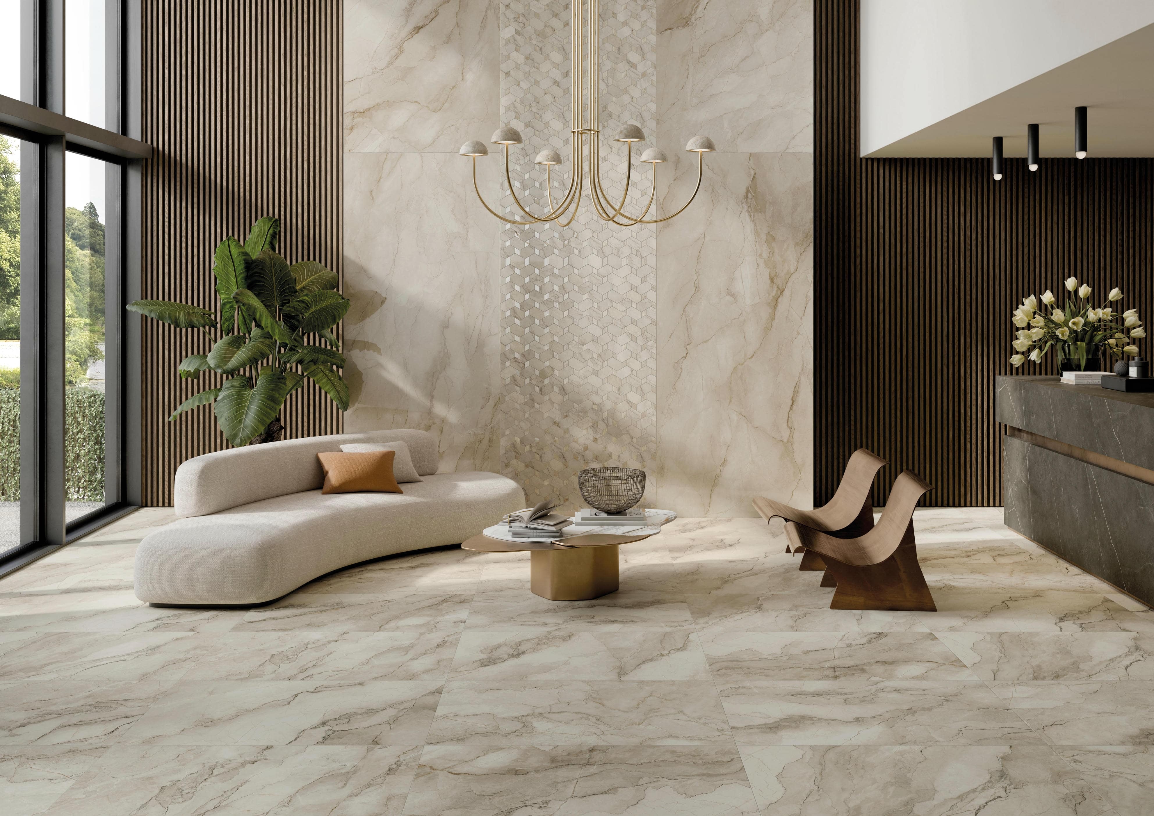 Bodenfliese La Fabbrica BOLGHERI STONE beige 60 x 120