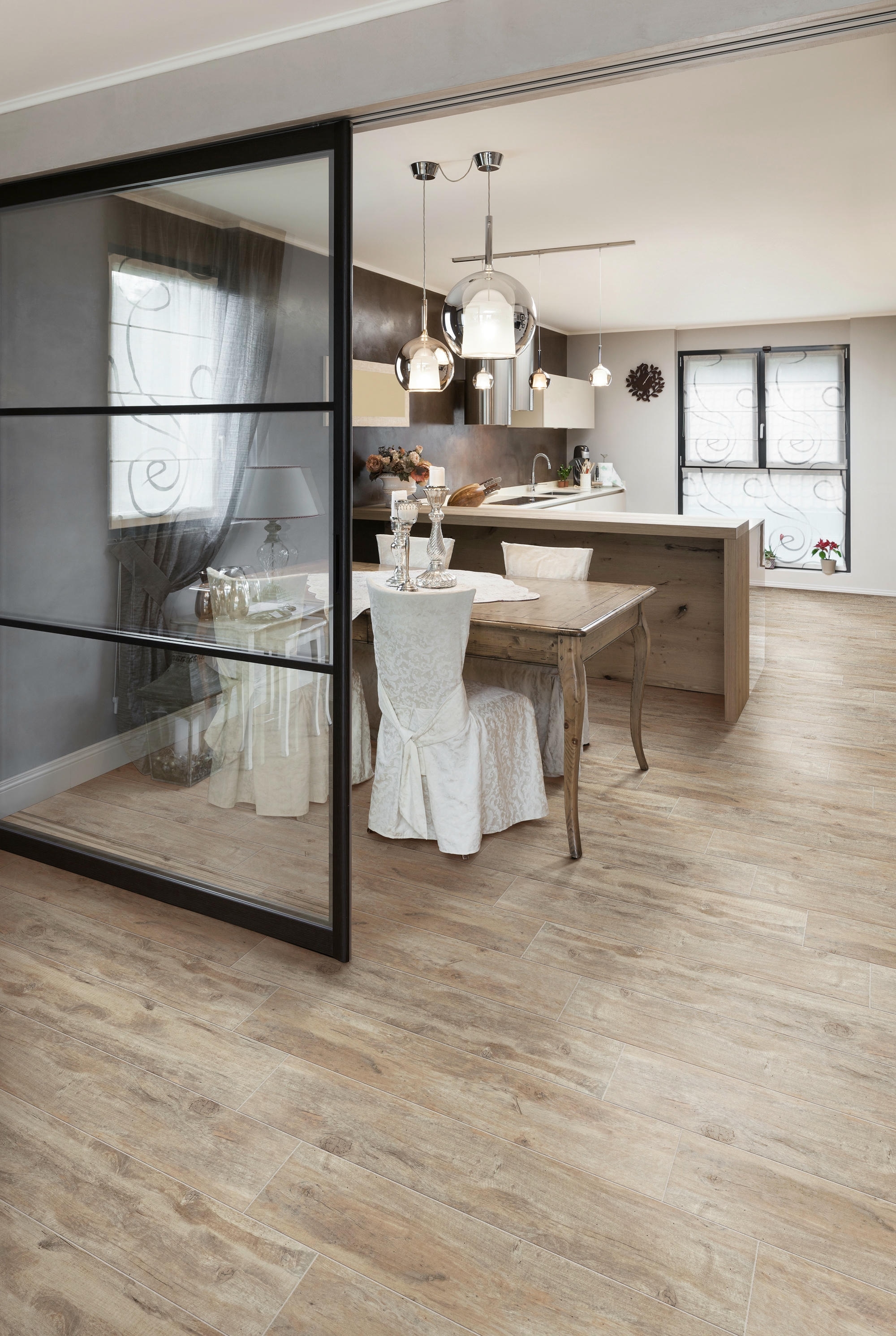 Bodenfliese Sintesi TIMBER tortora 20x120