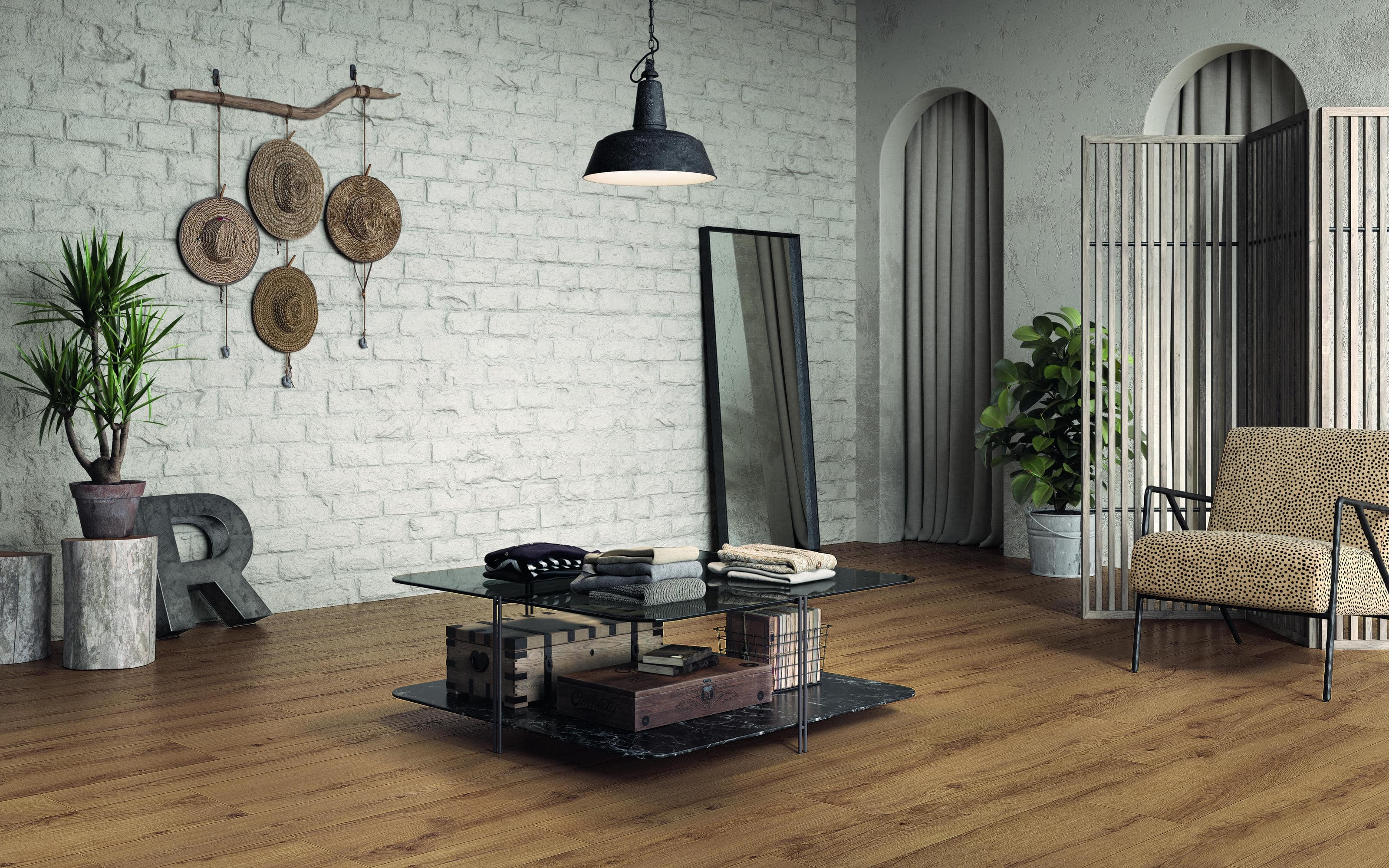 Bodenfliese Castelvetro ALPI castagno 20x120