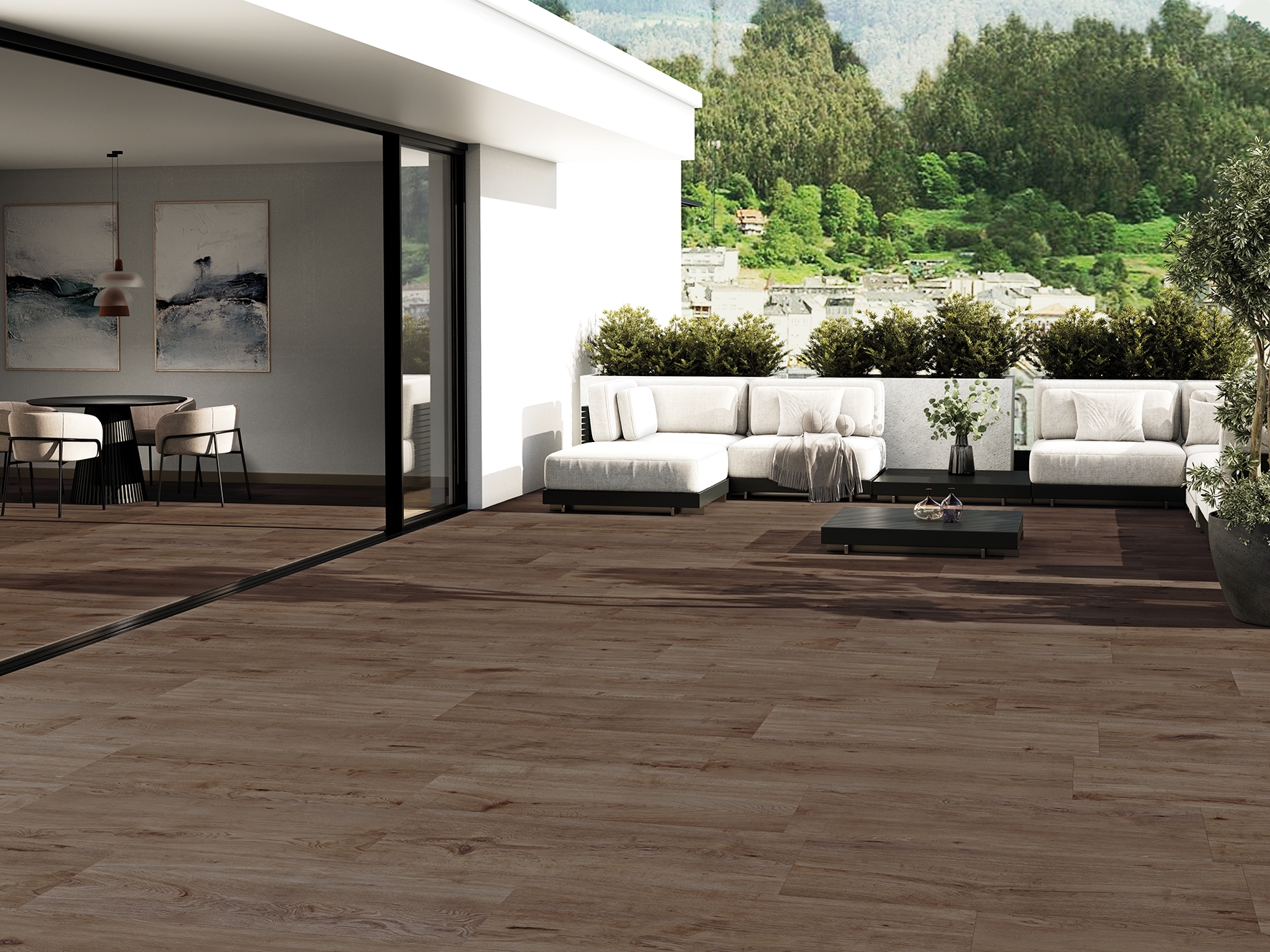 Bodenfliese BellaVita ESSENCEWOOD titanium 30x120