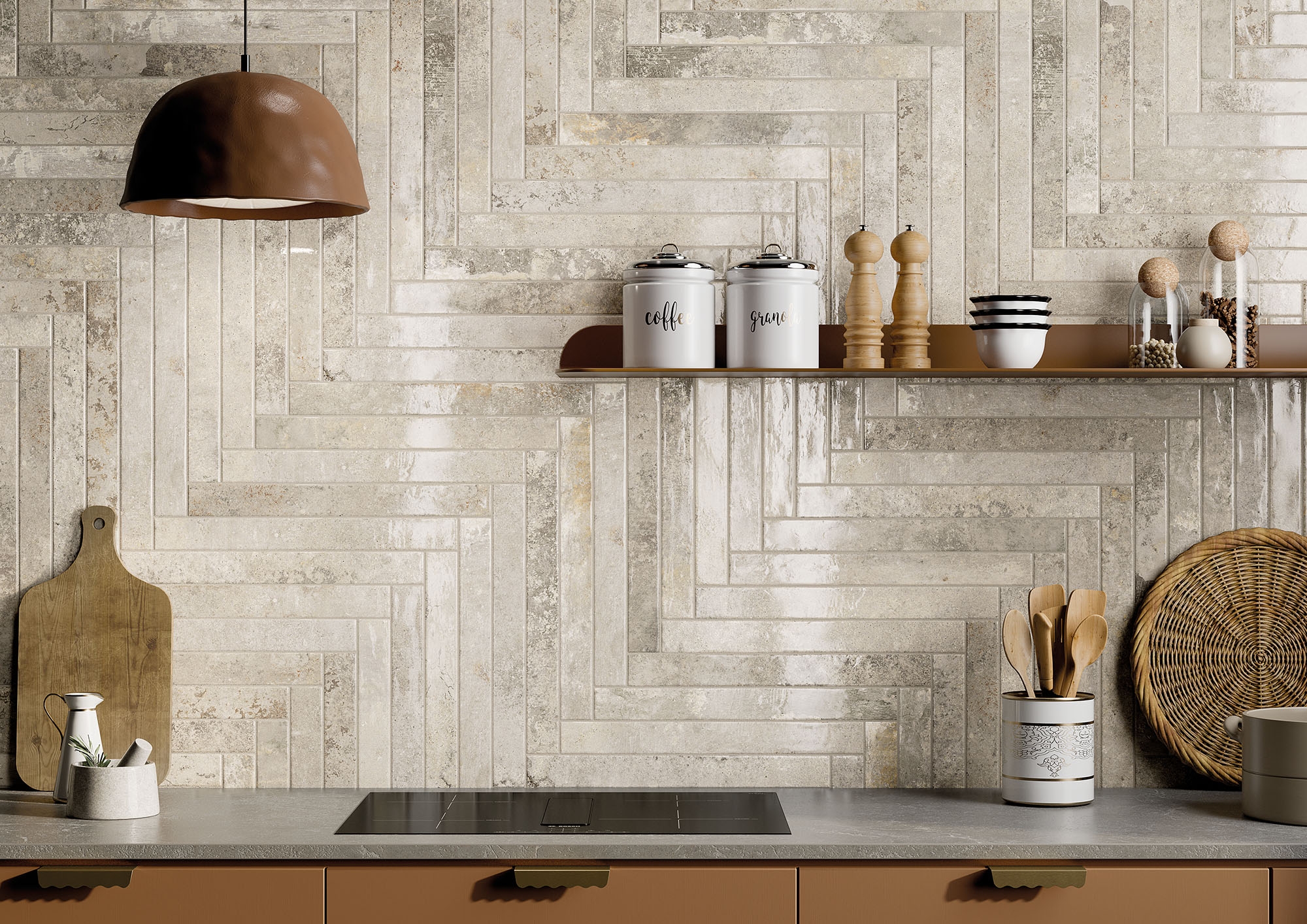 Wandfliese La Fabbrica KIST LUX ivory 5x45