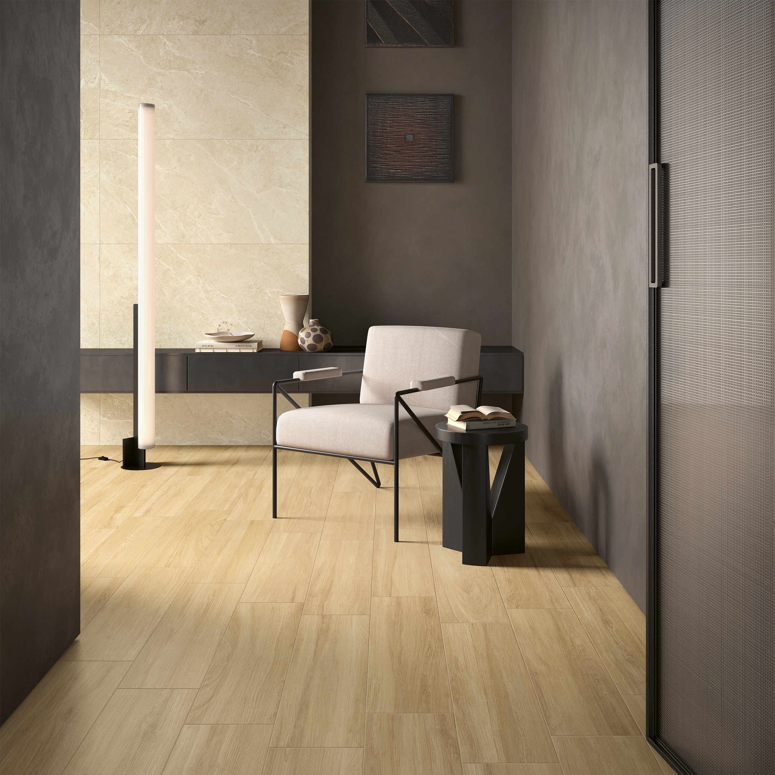 Bodenfliese Sintesi MYWOOD miele 20x60