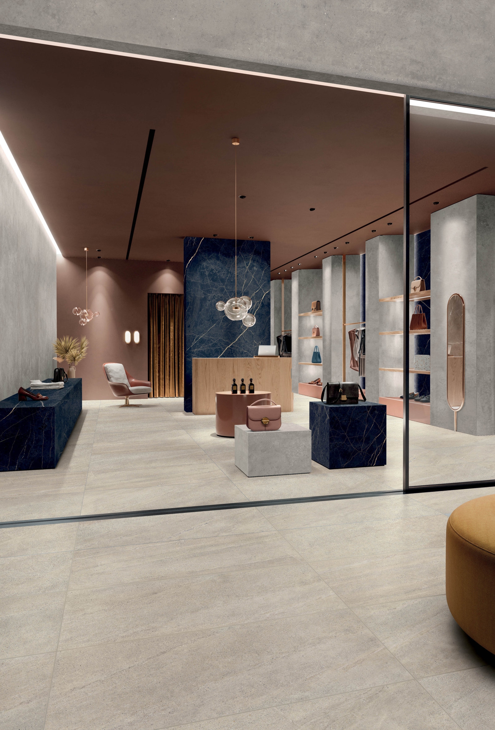 Bodenfliese Flaviker ROCKIN desert 60x120