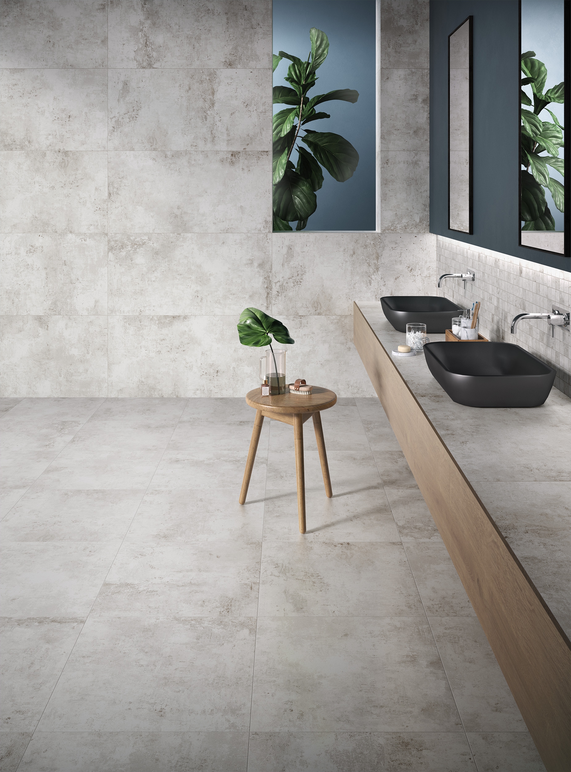 Bodenfliese Sintesi PAINT white 60x120