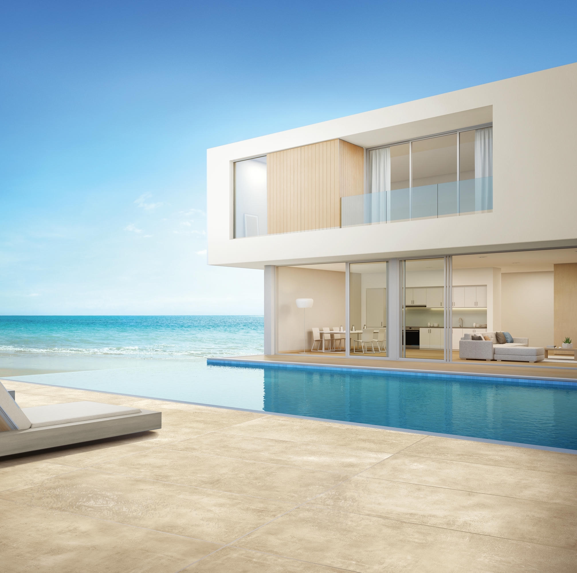 Outdoor-Fliese Kersano MONTANA avorio 60x120