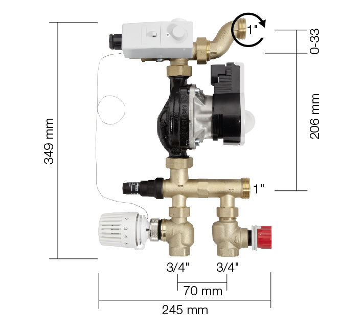 BEKOTEC-THERM-FRS Festwertregelstation