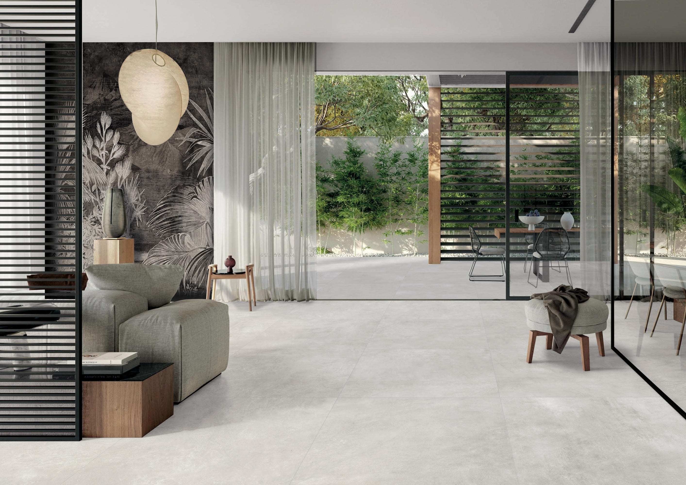 Bodenfliese Kersano MONTANA bianco 90x90