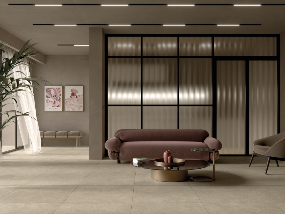 Outdoor-Fliese Kersano BLOK beige 60x60