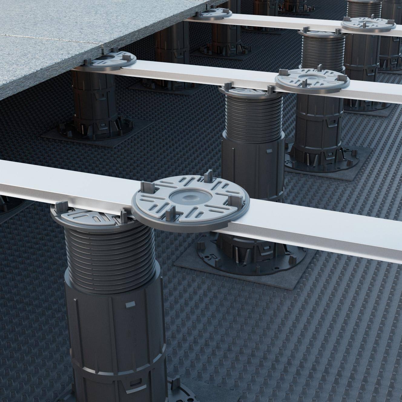 FLEXIBAL PRO Stelzlager FBP L 125-225 MM