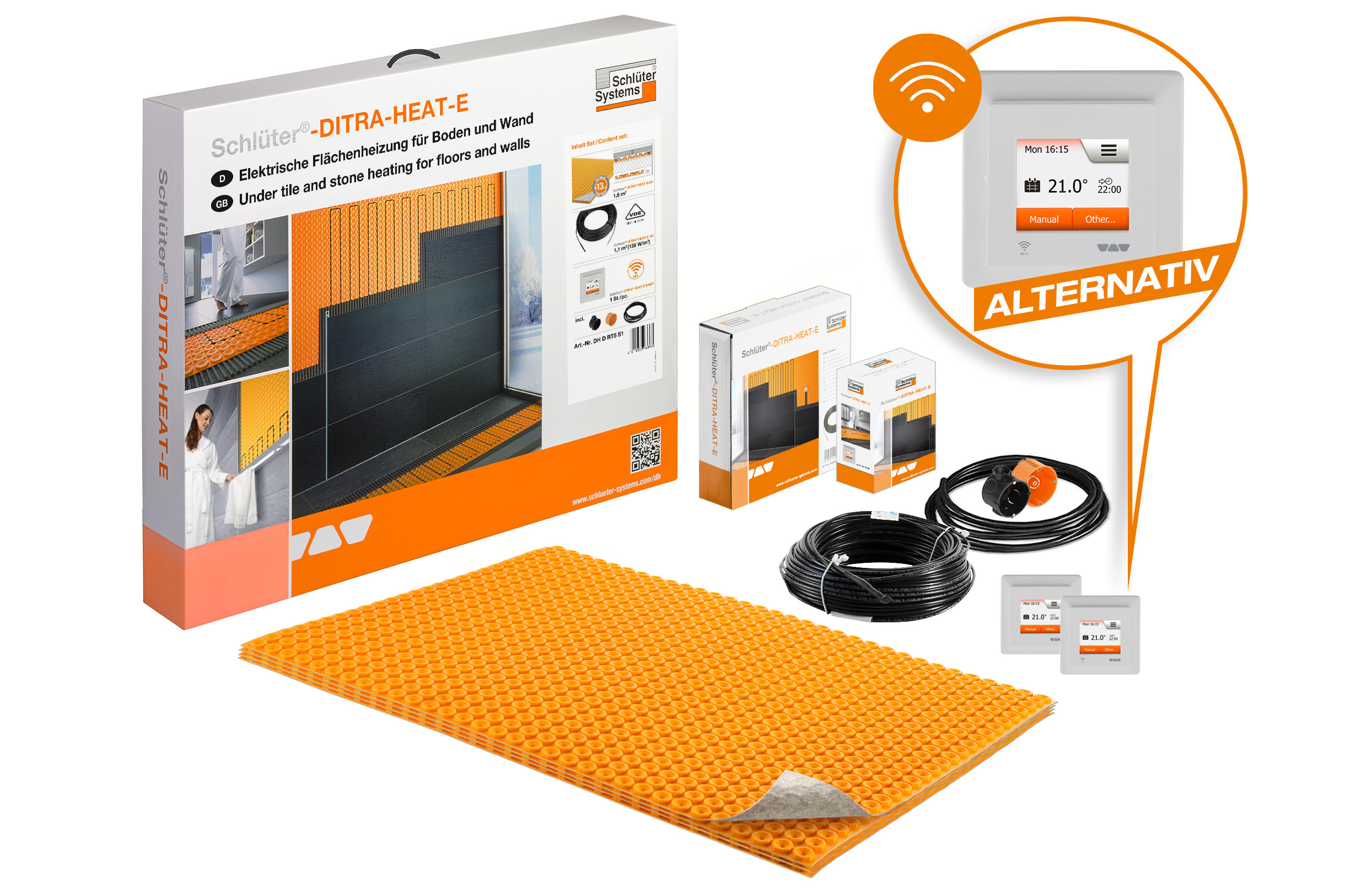 DITRA-HEAT-E DUO Set 1,5m²