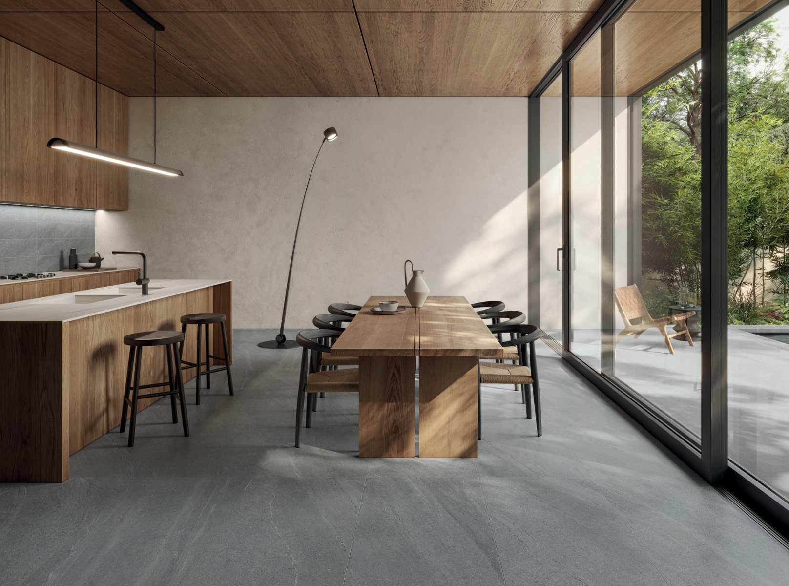 Bodenfliese Flaviker ROCKIN grey 60x120