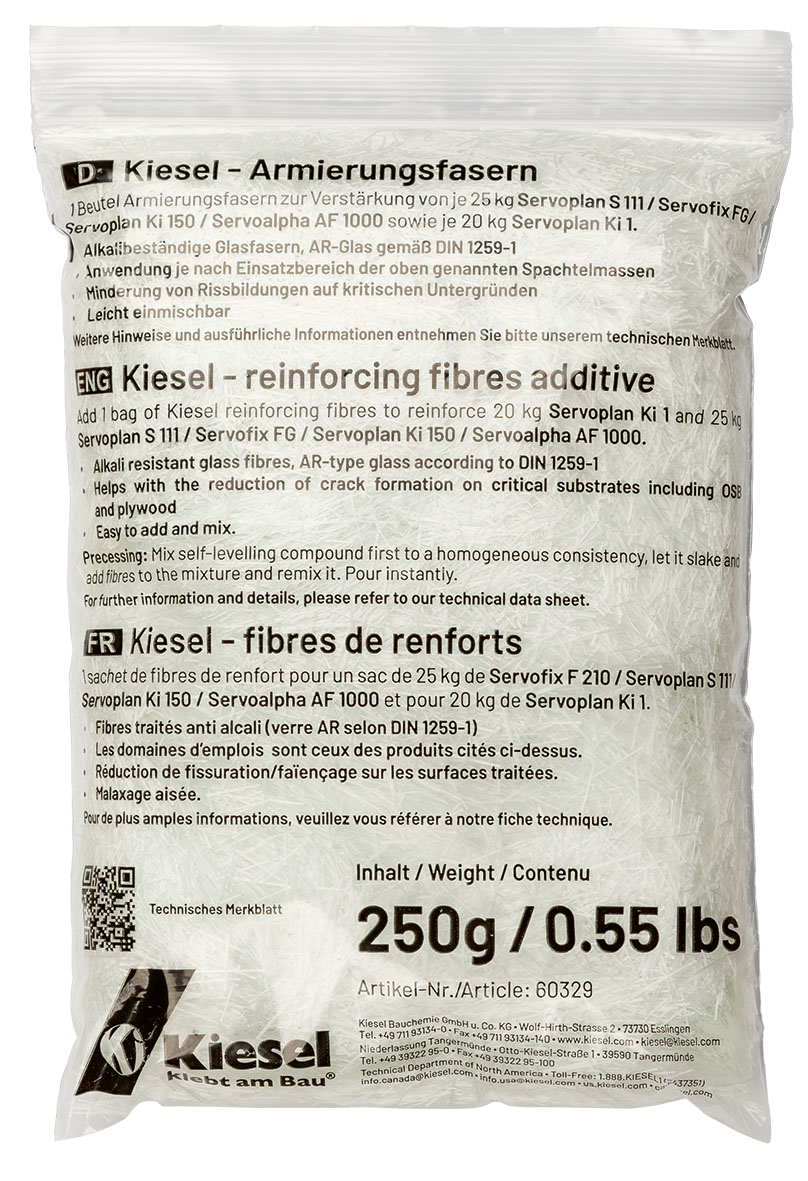 KIESEL ARMIERUNGSFASERN* 250 GR BEUTEL